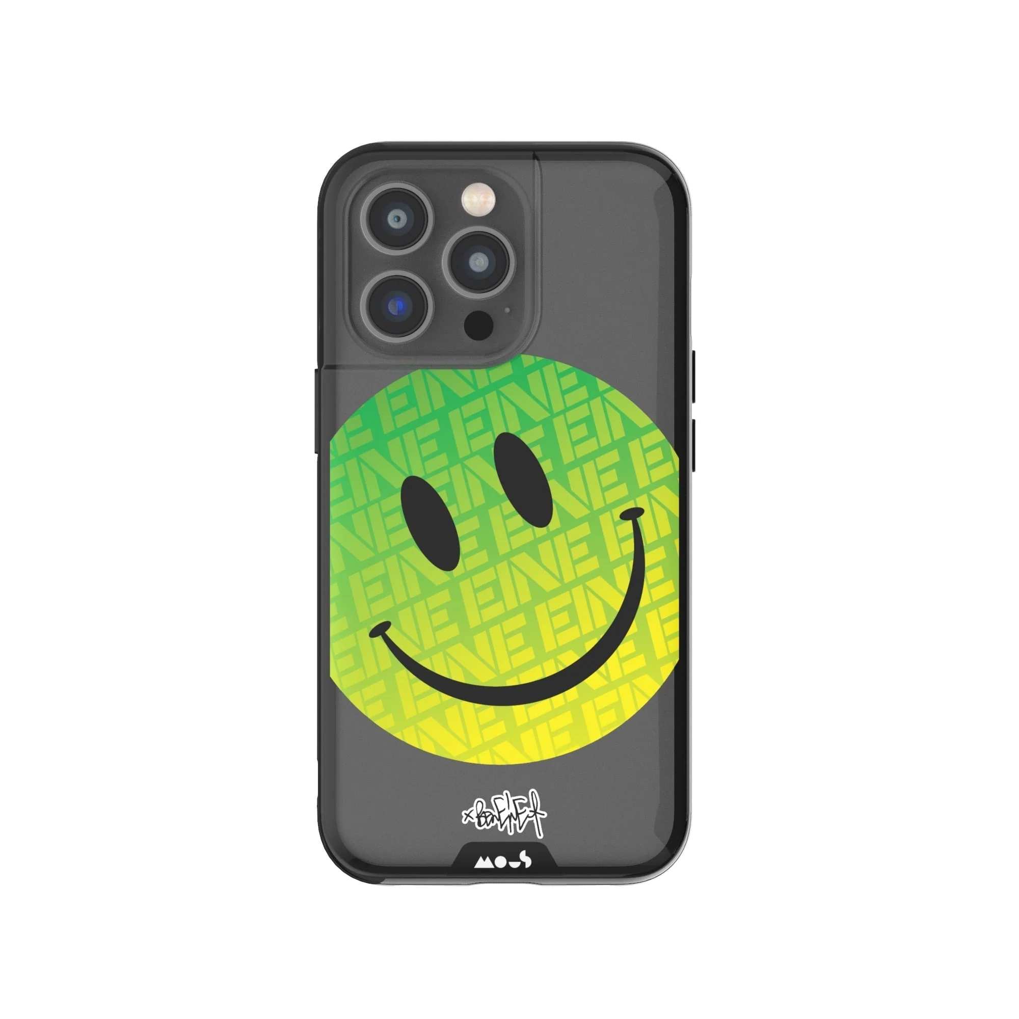 Green Smiley Protective Phone Case - Ben Eine - Image 15
