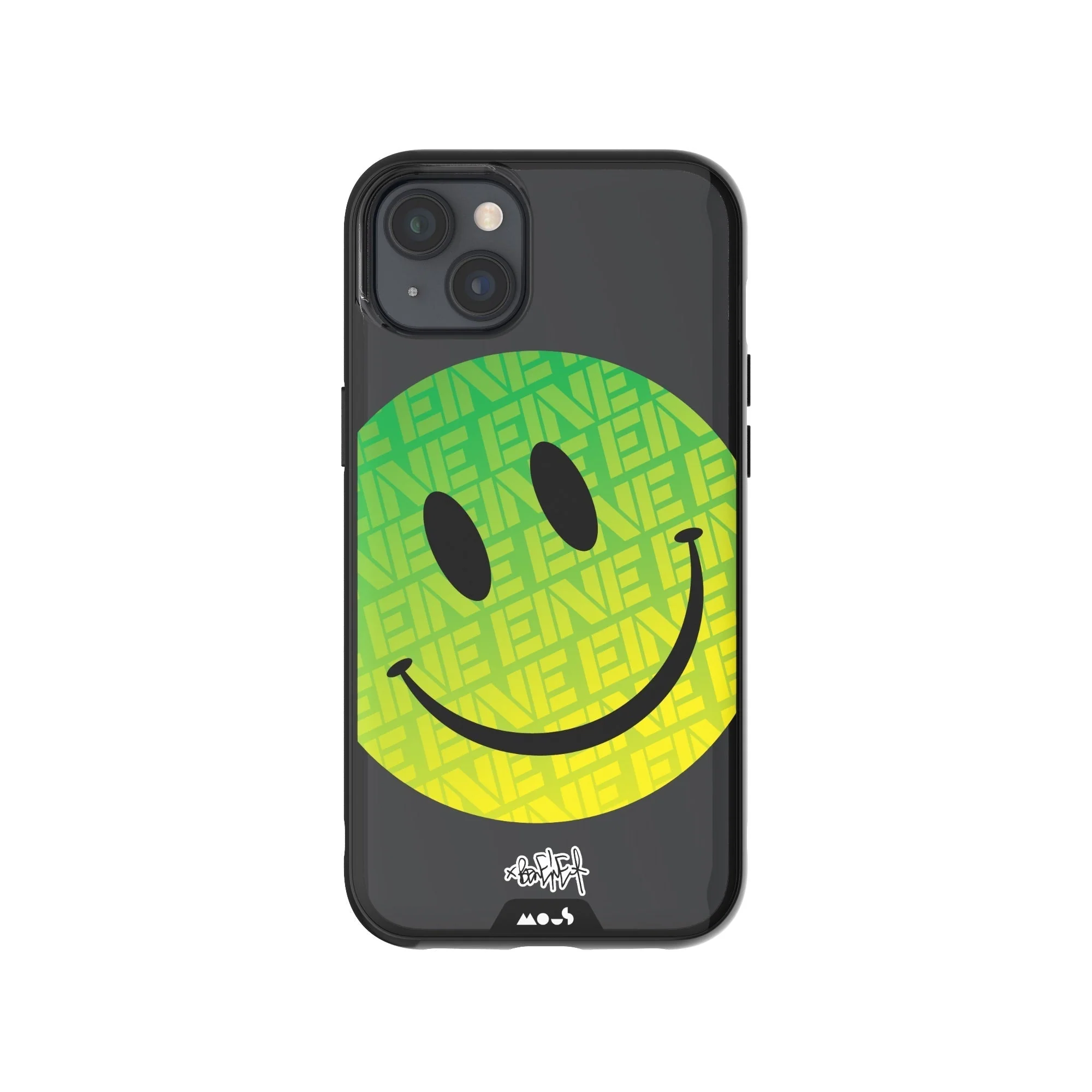 Green Smiley Protective Phone Case - Ben Eine - Image 16