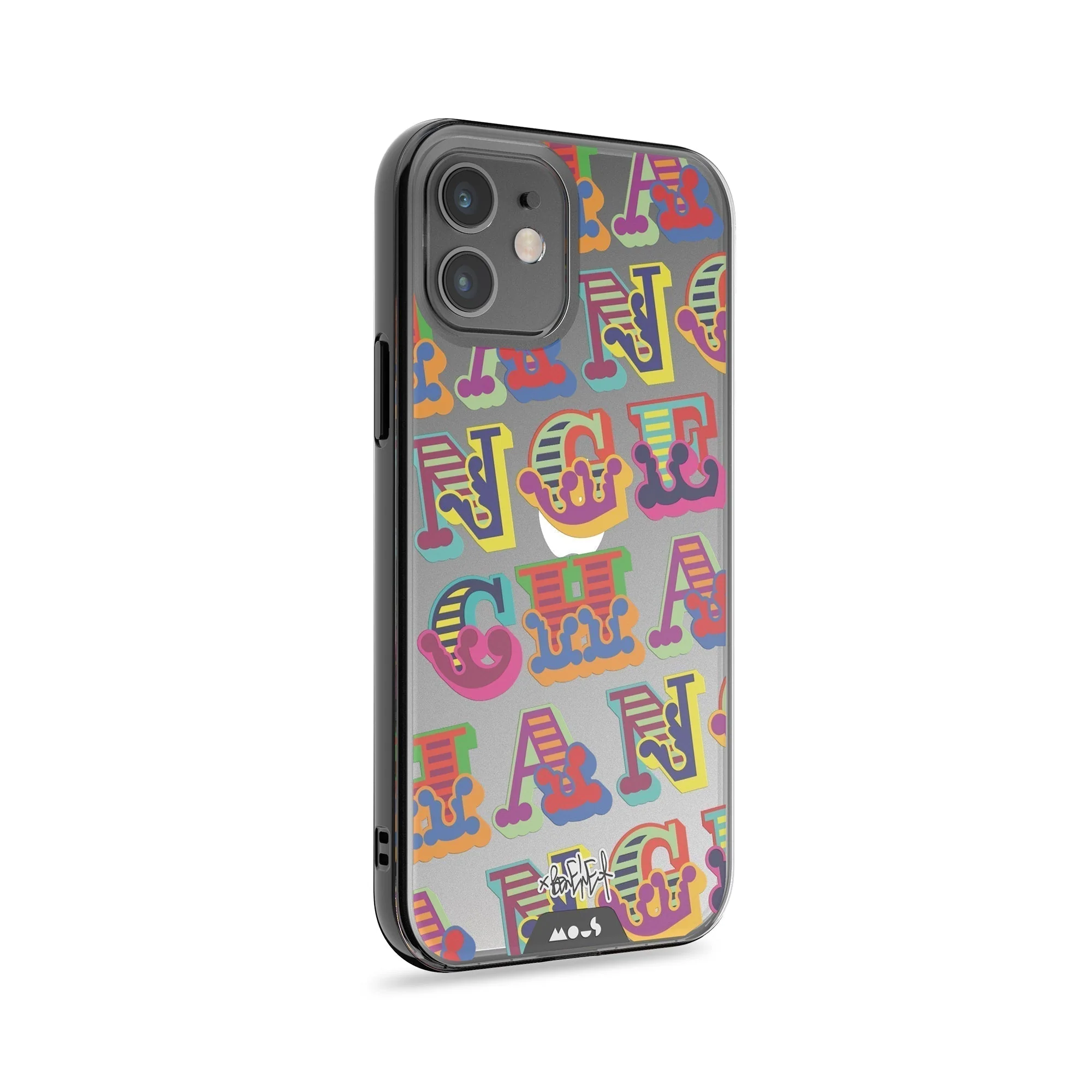 Green Smiley Protective Phone Case - Ben Eine - Image 25