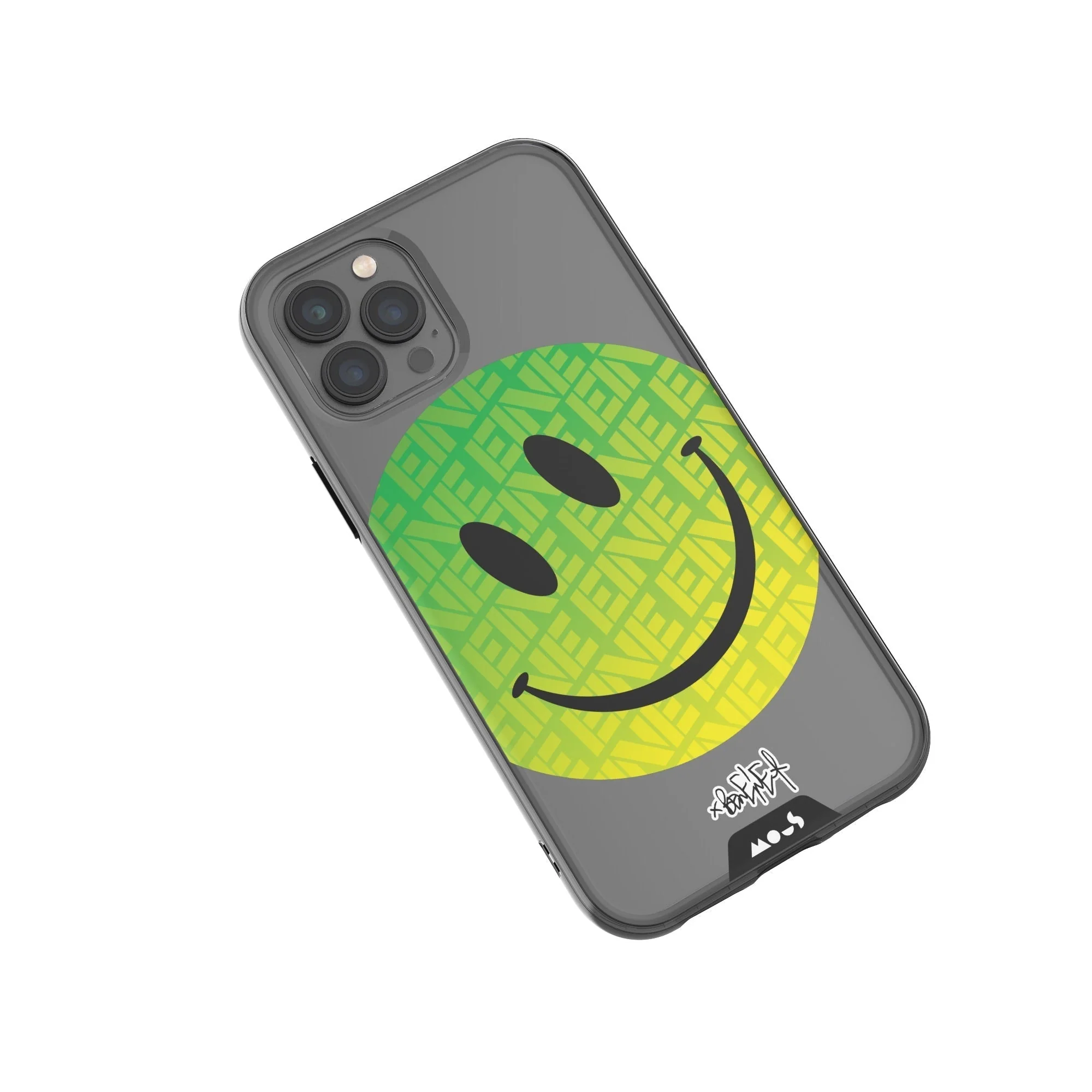 Green Smiley Protective Phone Case - Ben Eine - Image 7