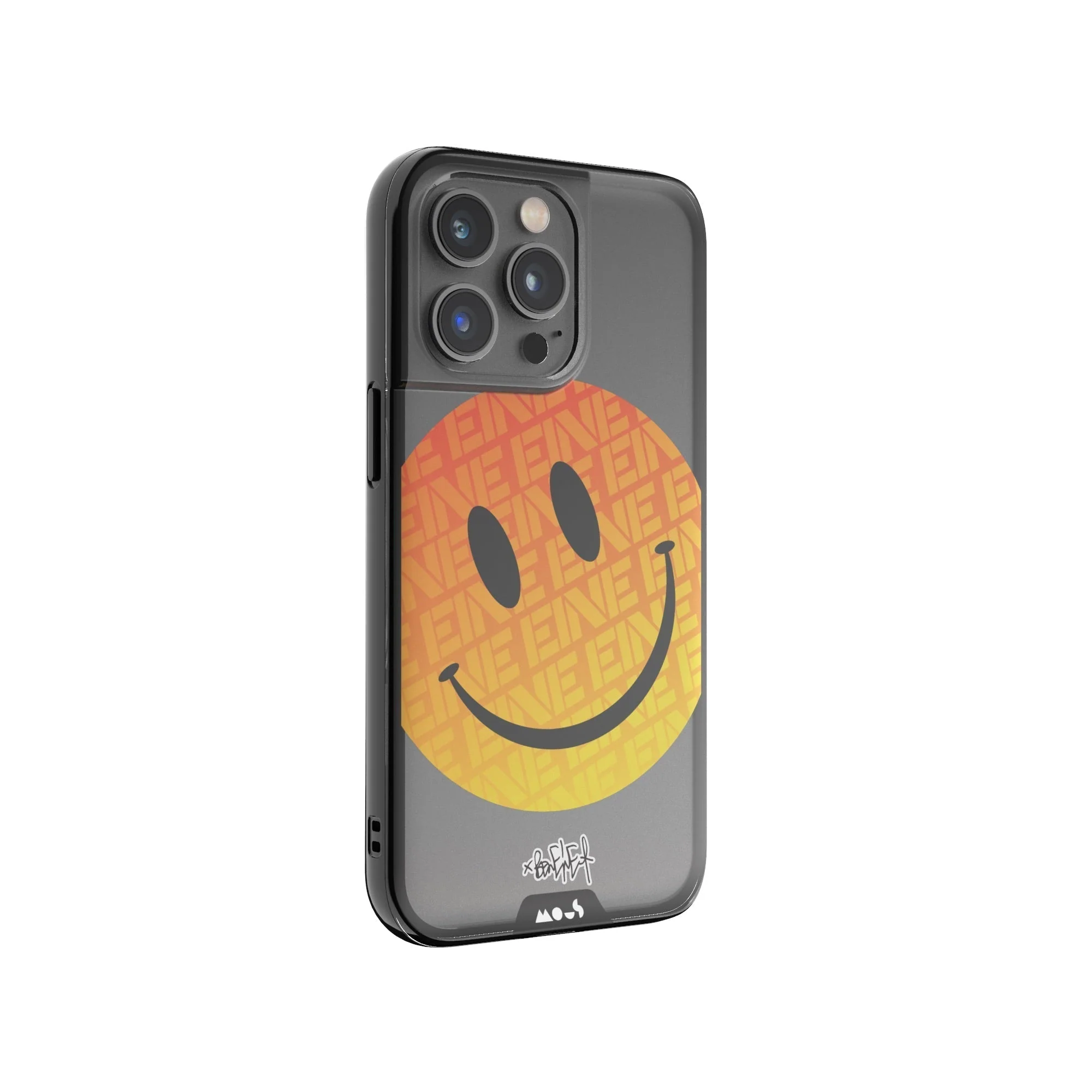 Orange Smiley Protective Phone Case - Ben Eine
