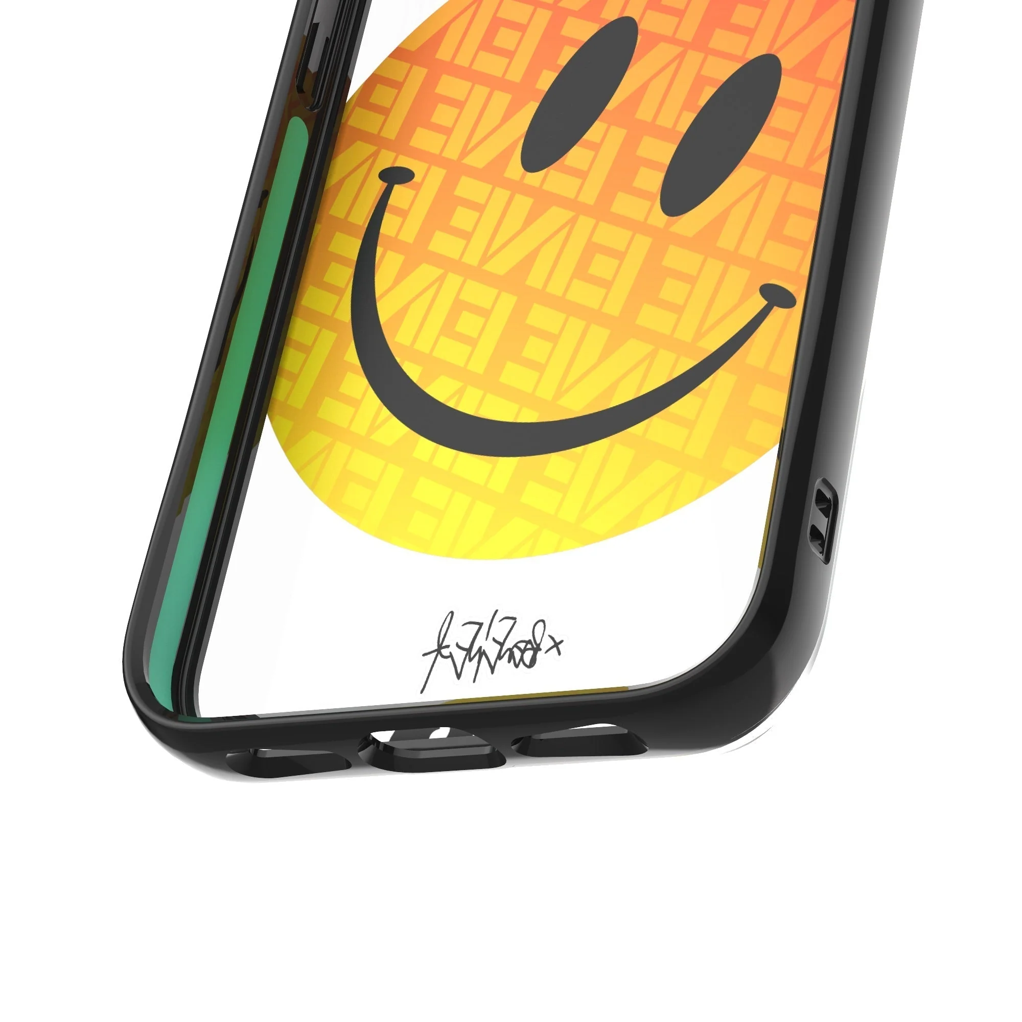 Orange Smiley Protective Phone Case - Ben Eine - Image 21