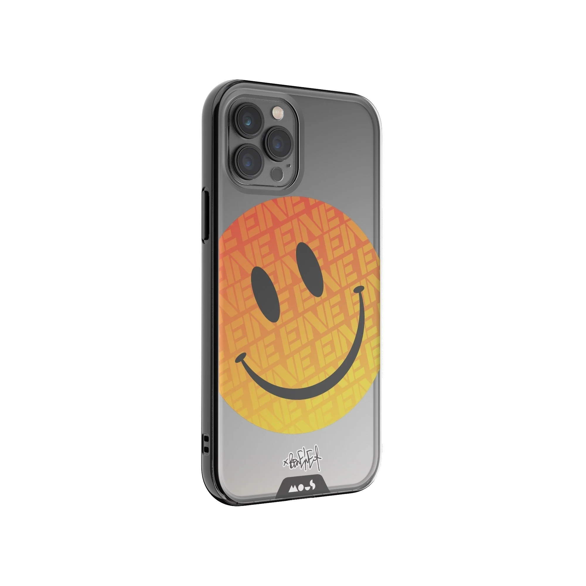 Orange Smiley Protective Phone Case - Ben Eine - Image 5