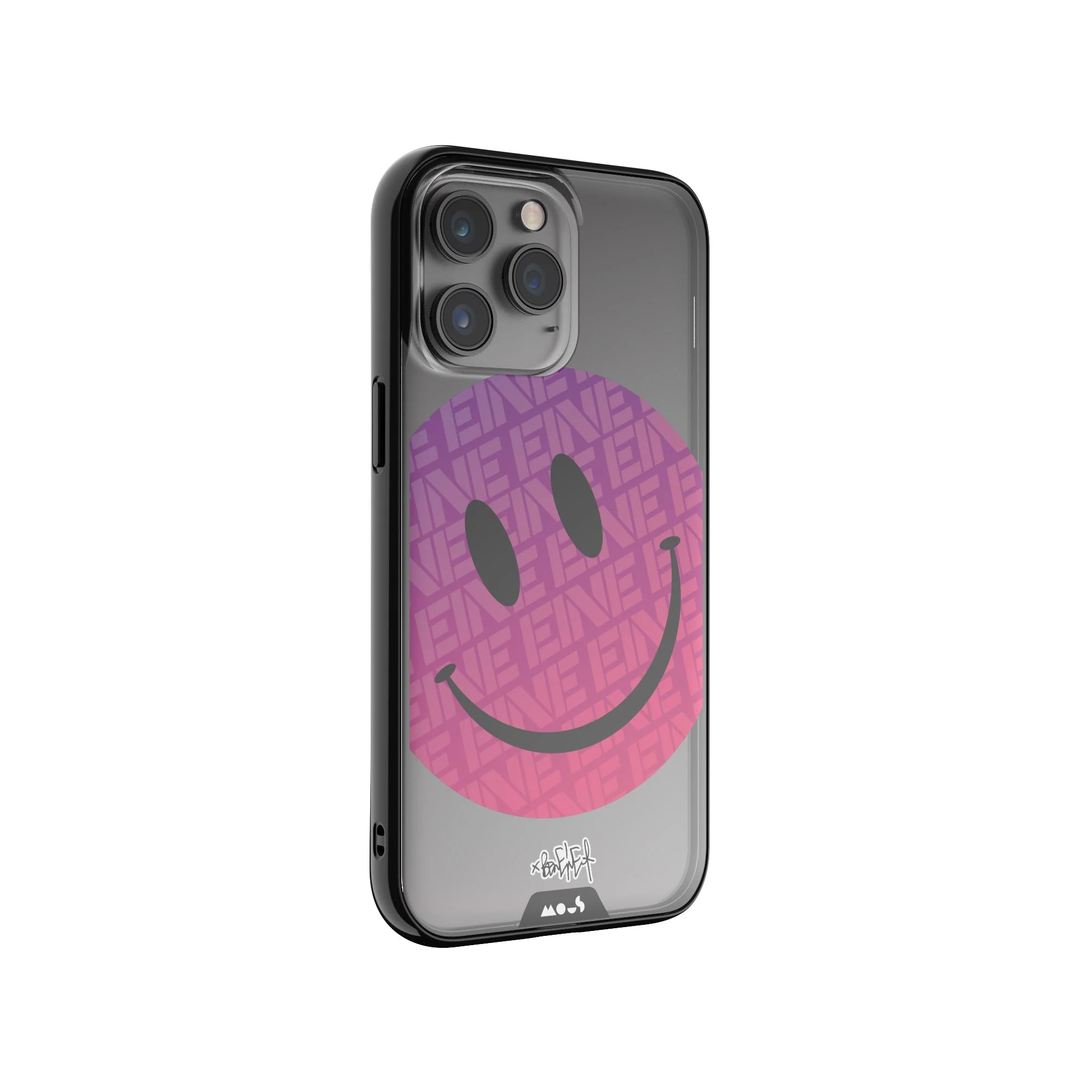 Pink Smiley Protective Phone Case - Ben Eine - Image 2