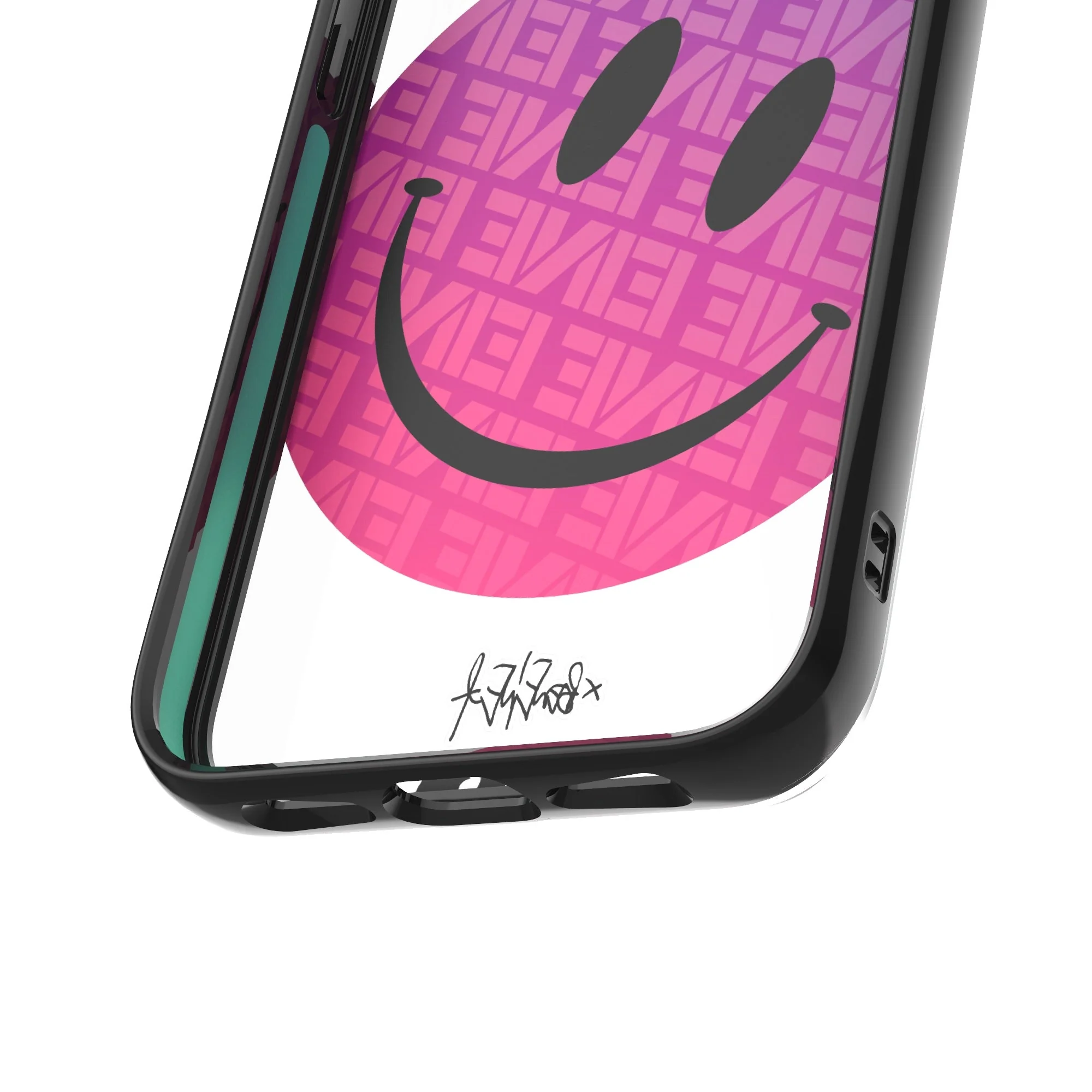 Pink Smiley Protective Phone Case - Ben Eine - Image 21