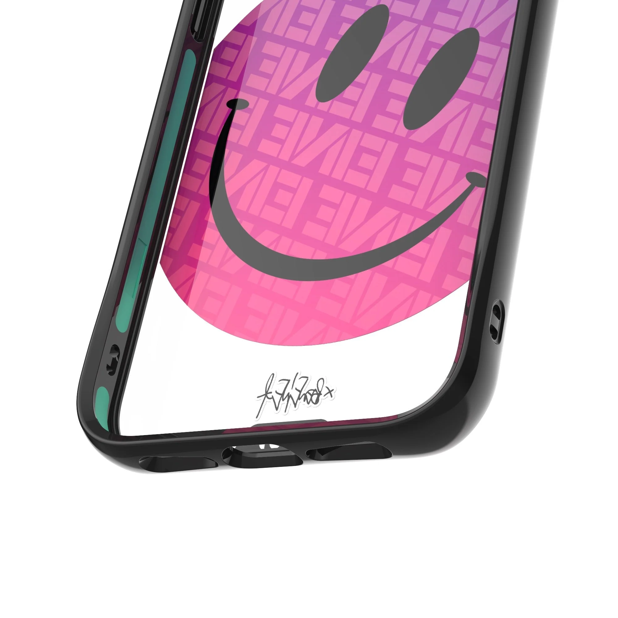 Pink Smiley Protective Phone Case - Ben Eine - Image 23