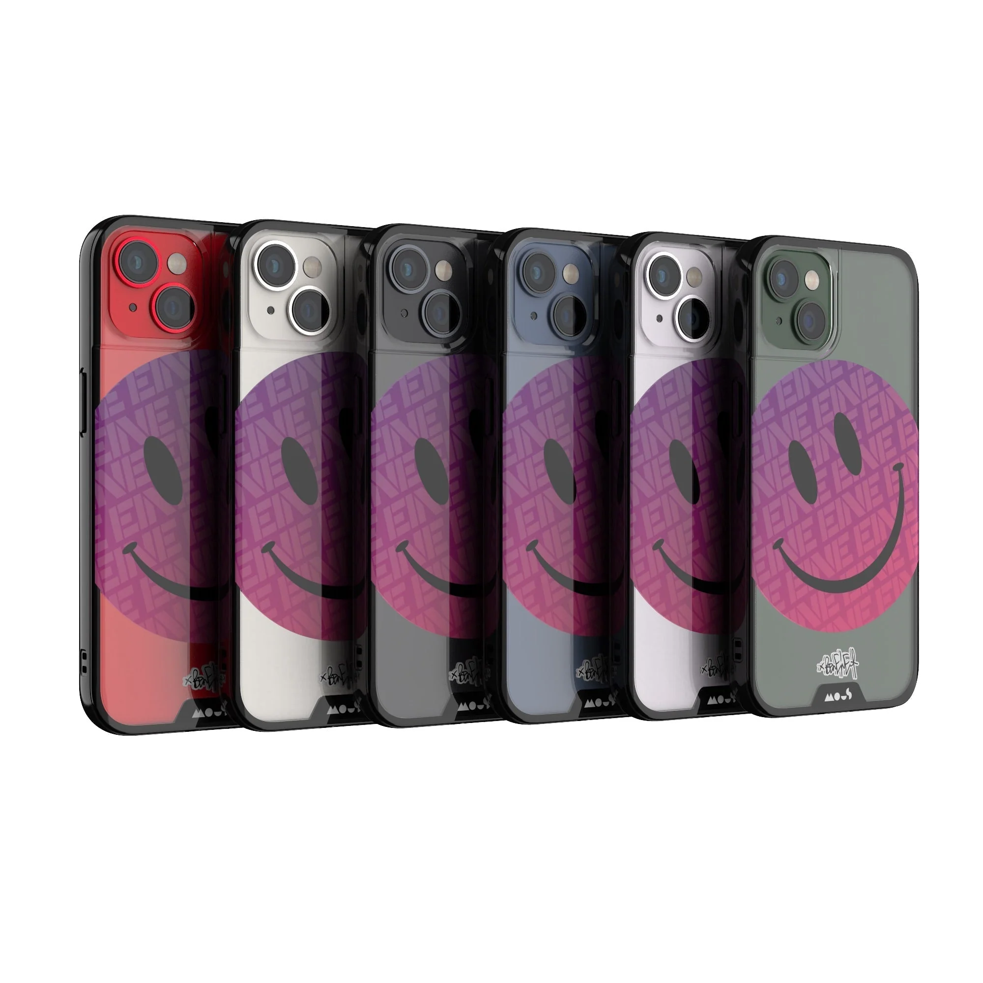 Pink Smiley Protective Phone Case - Ben Eine - Image 25