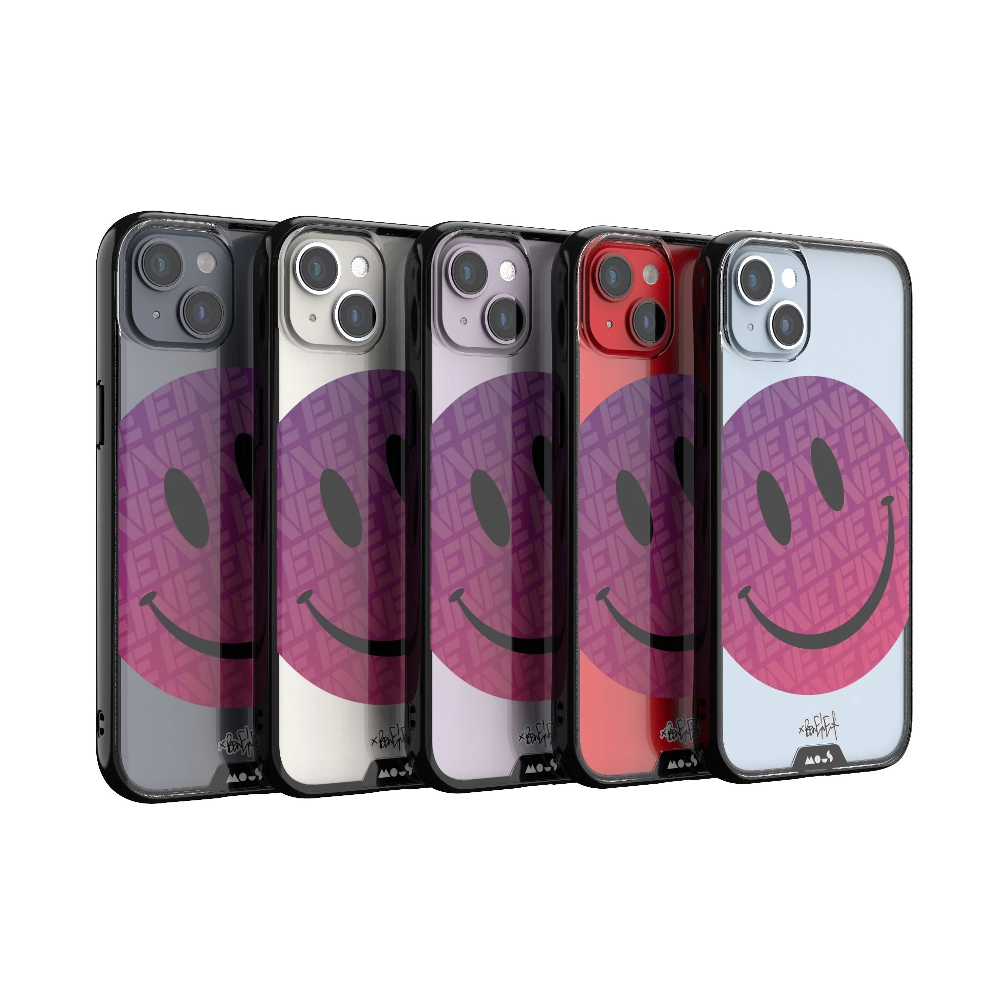 Pink Smiley Protective Phone Case - Ben Eine - Image 27