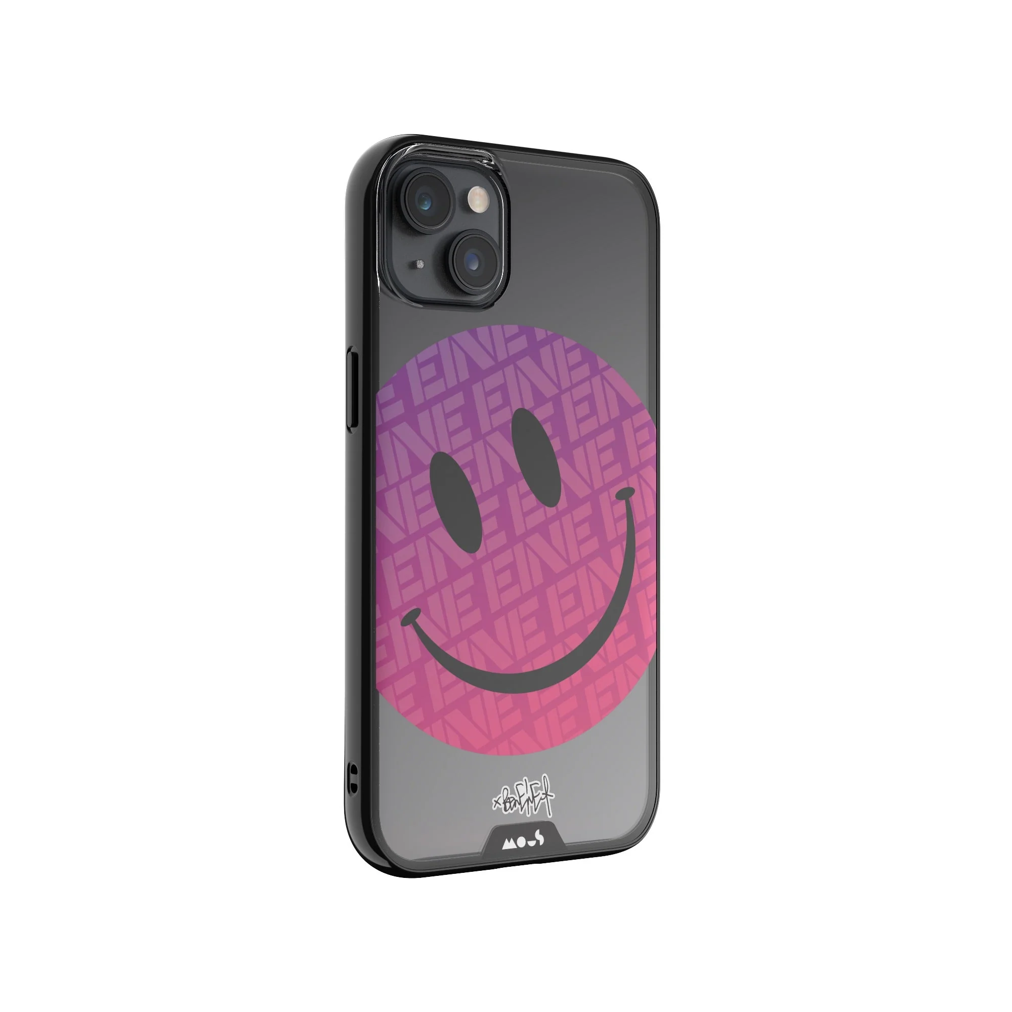 Pink Smiley Protective Phone Case - Ben Eine - Image 4