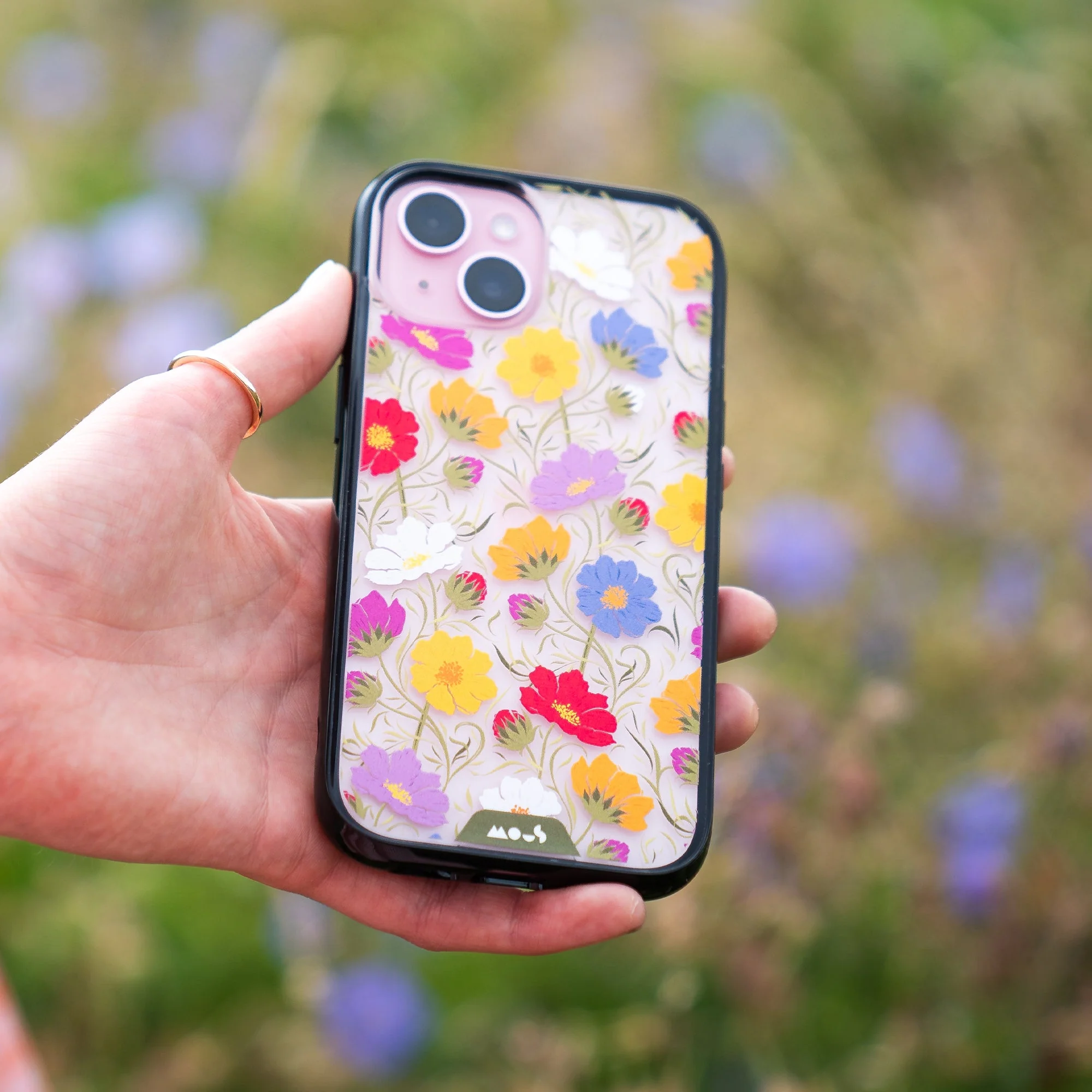 Cosmos Multicolour Protective Phone Case - Flowers - Image 11