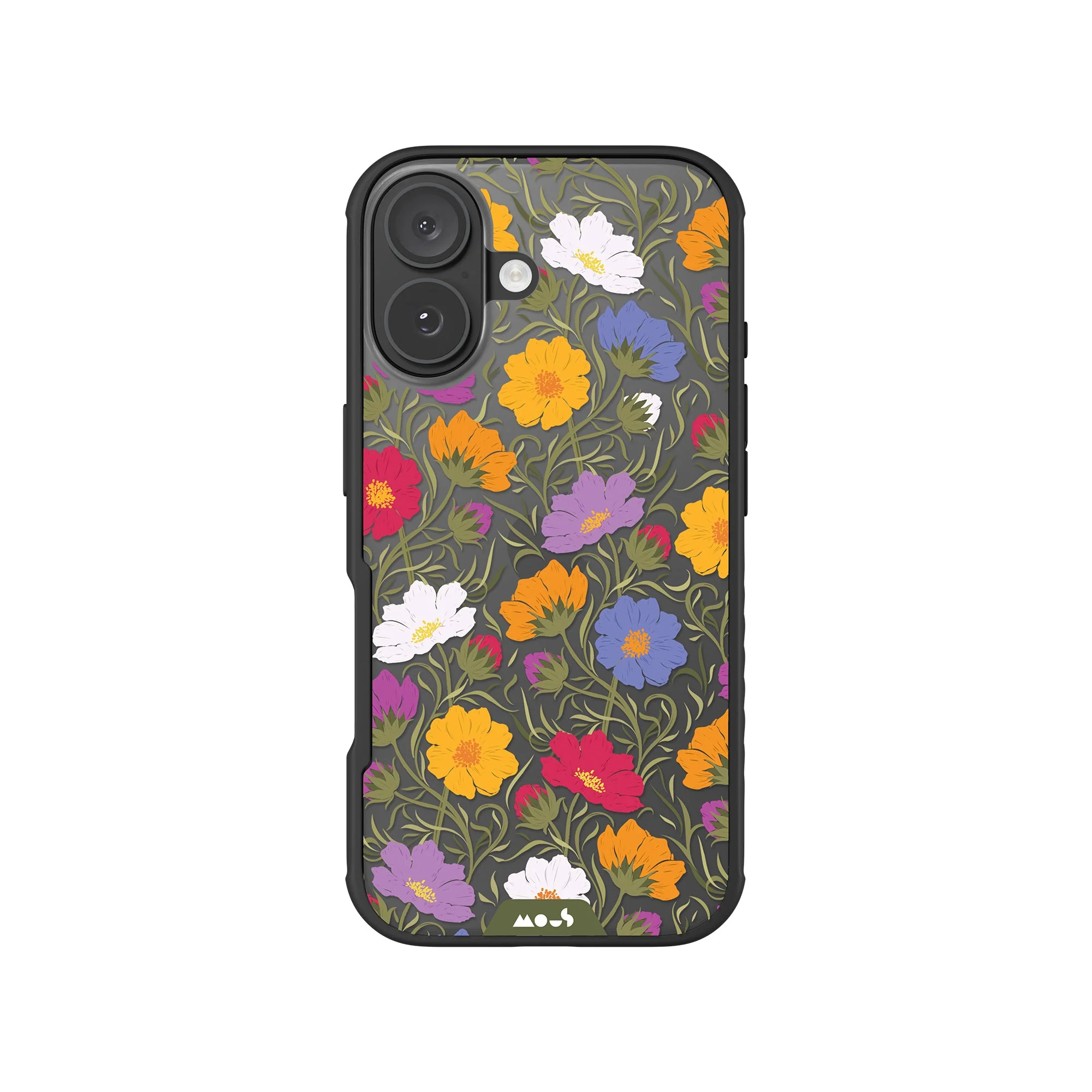 Cosmos Multicolour Protective Phone Case - Flowers - Image 2