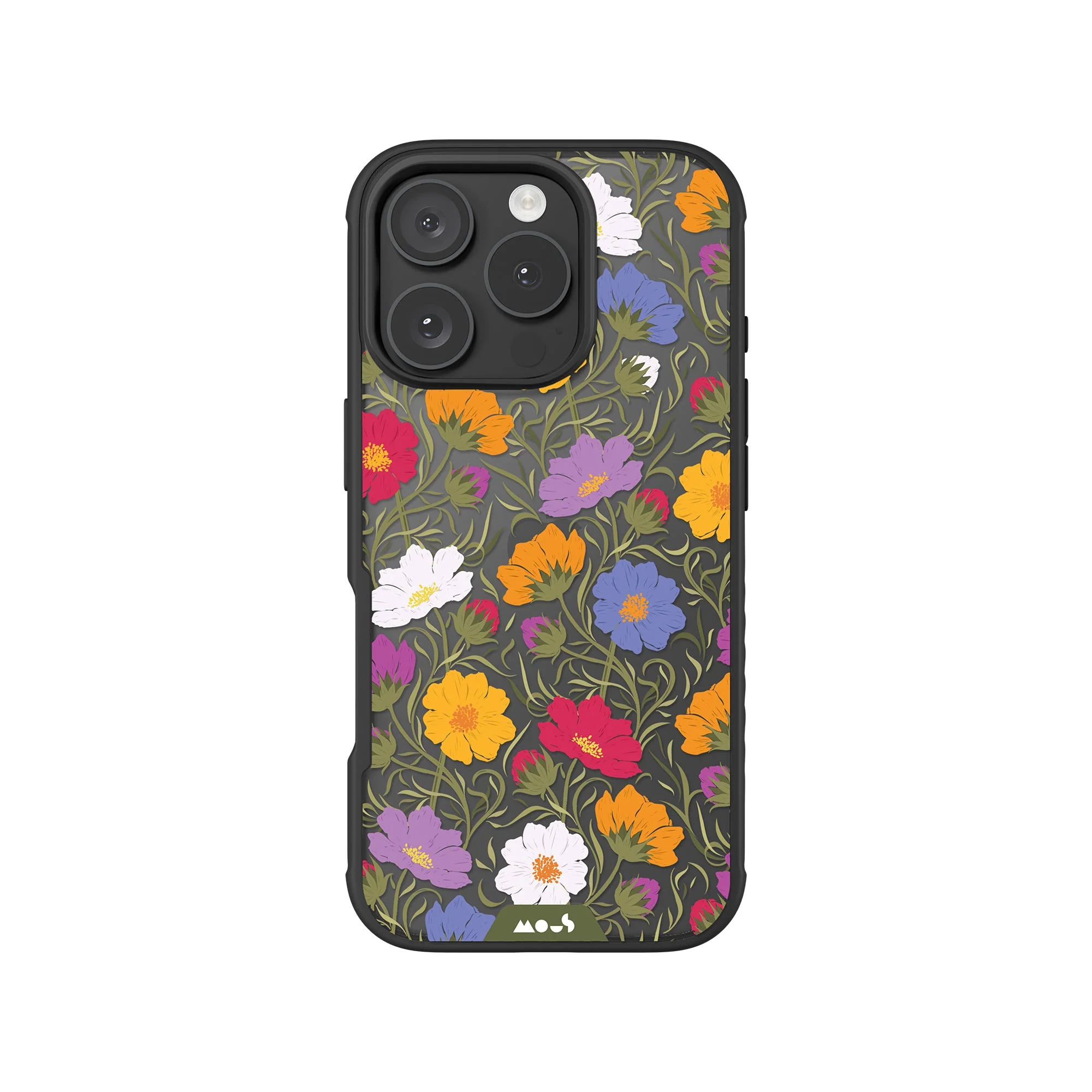Cosmos Multicolour Protective Phone Case - Flowers - Image 4