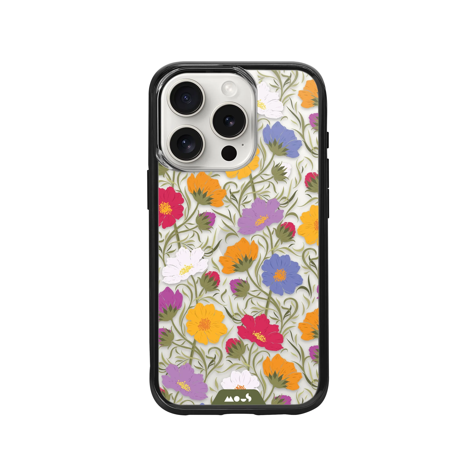 Cosmos Multicolour Protective Phone Case - Flowers - Image 9