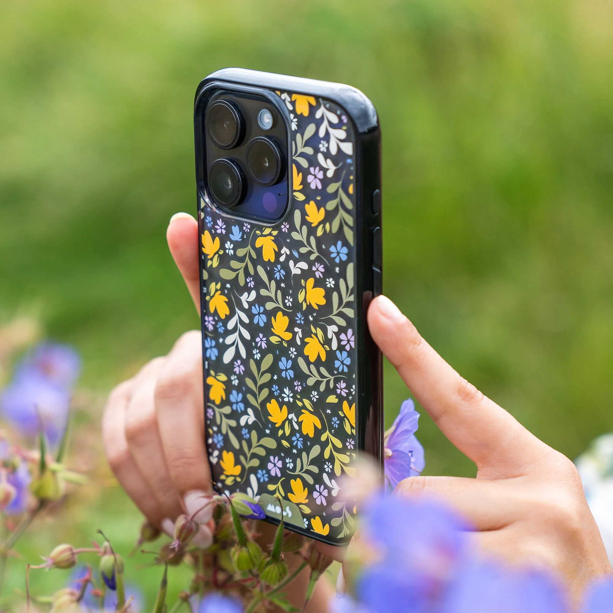 Ditsy Multicolour Protective Phone Case - Flowers - Image 6