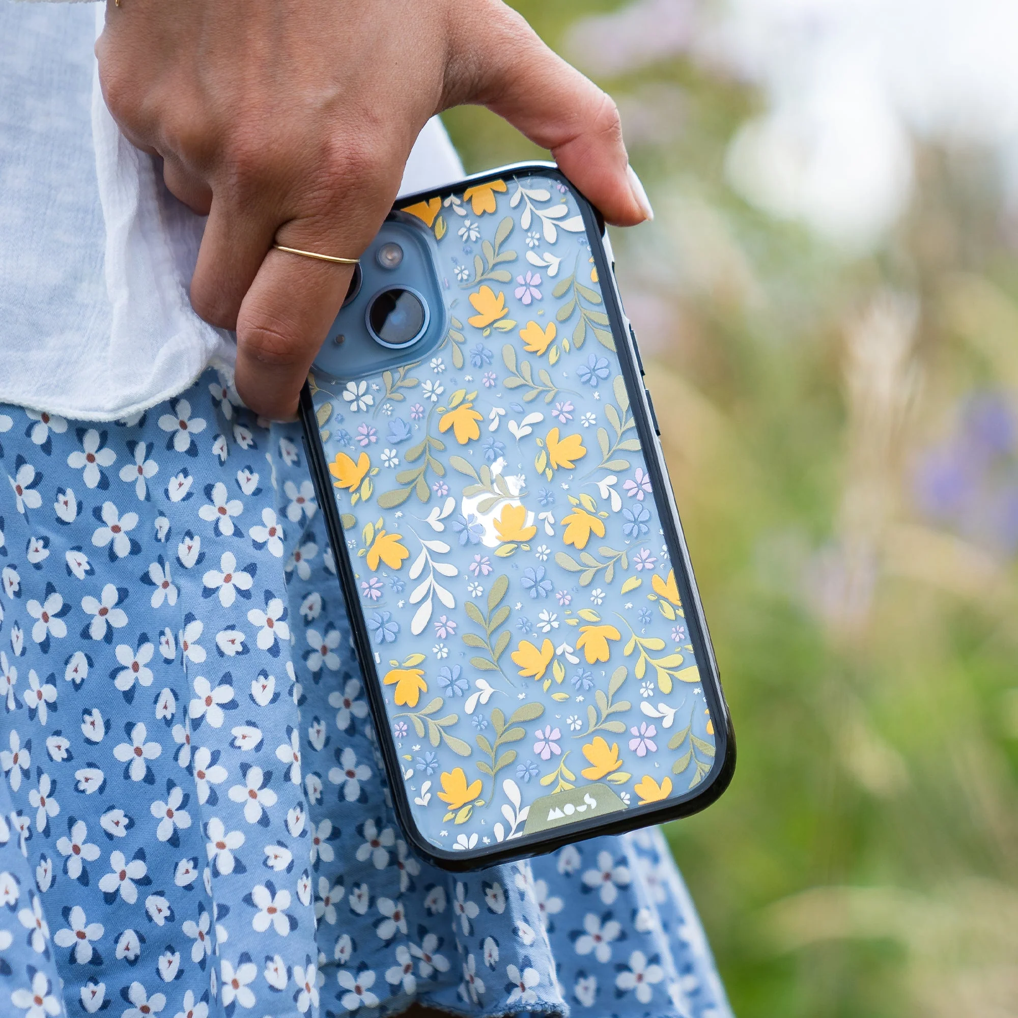 Ditsy Multicolour Protective Phone Case - Flowers - Image 7