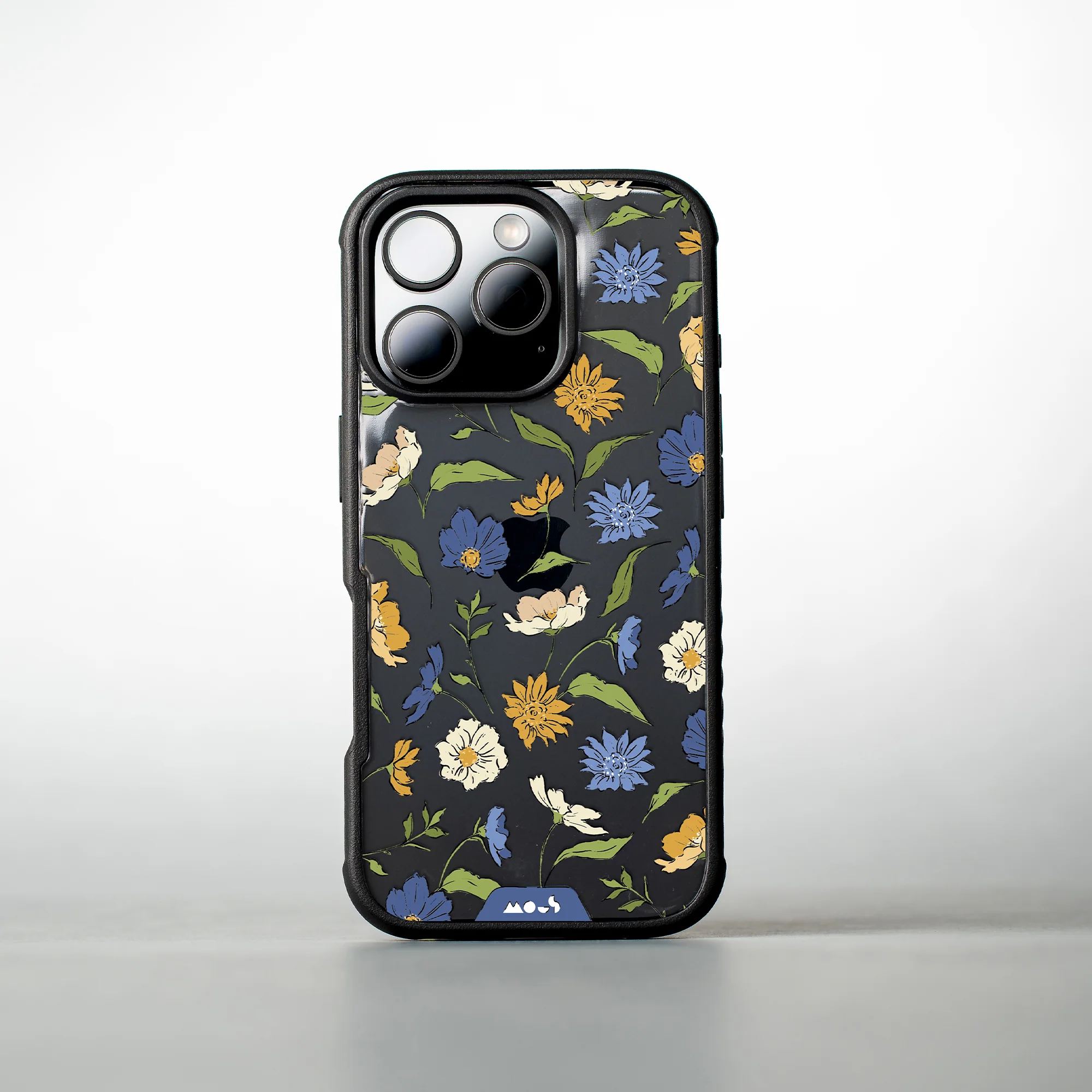 Floral Blue Protective Phone Case - Flowers - Image 12