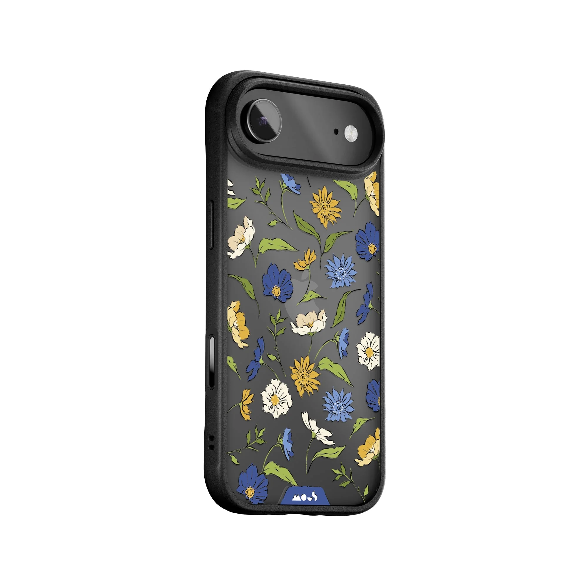 Floral Blue Protective Phone Case - Flowers - Image 16