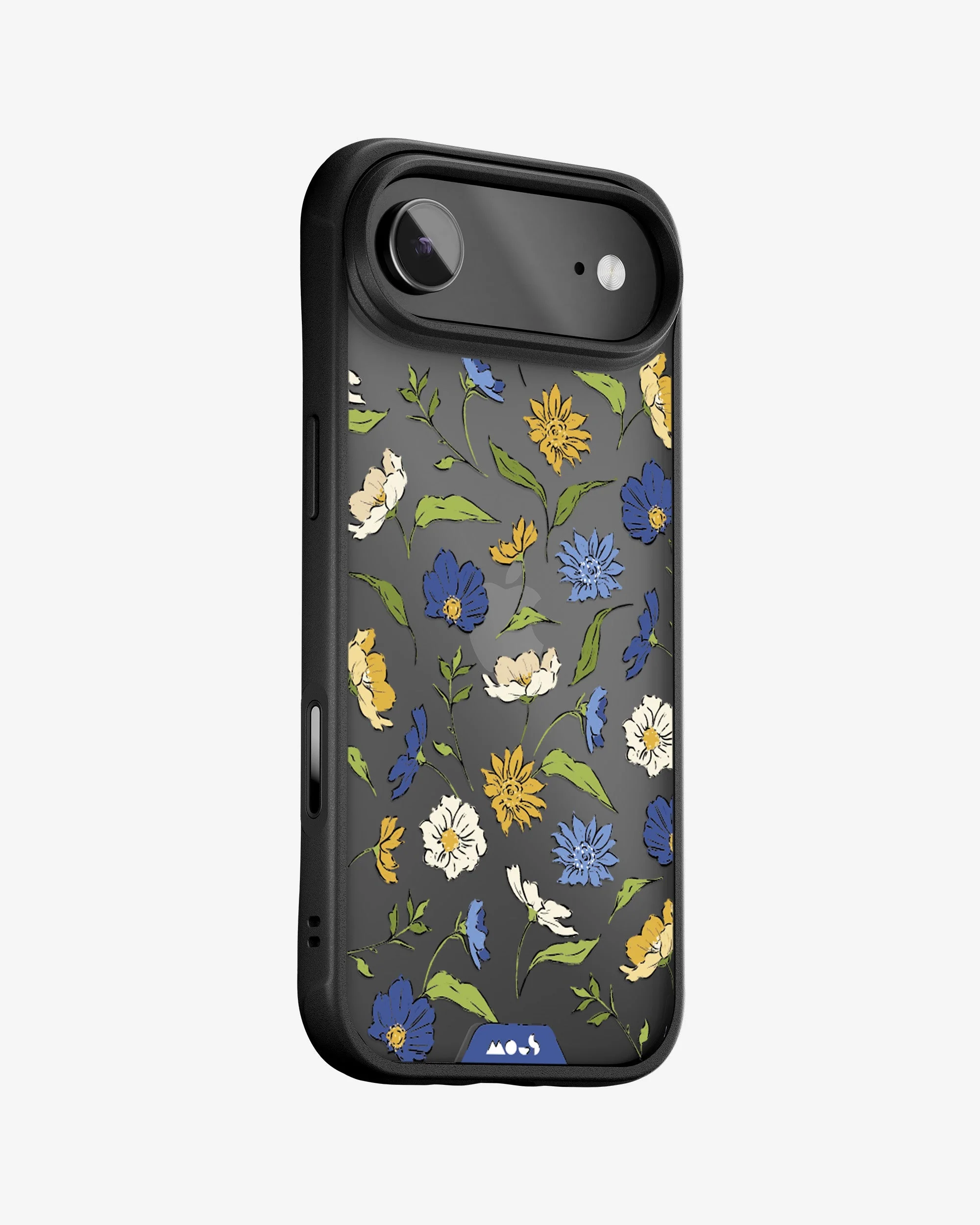 Floral Blue Protective Phone Case - Flowers - Image 9