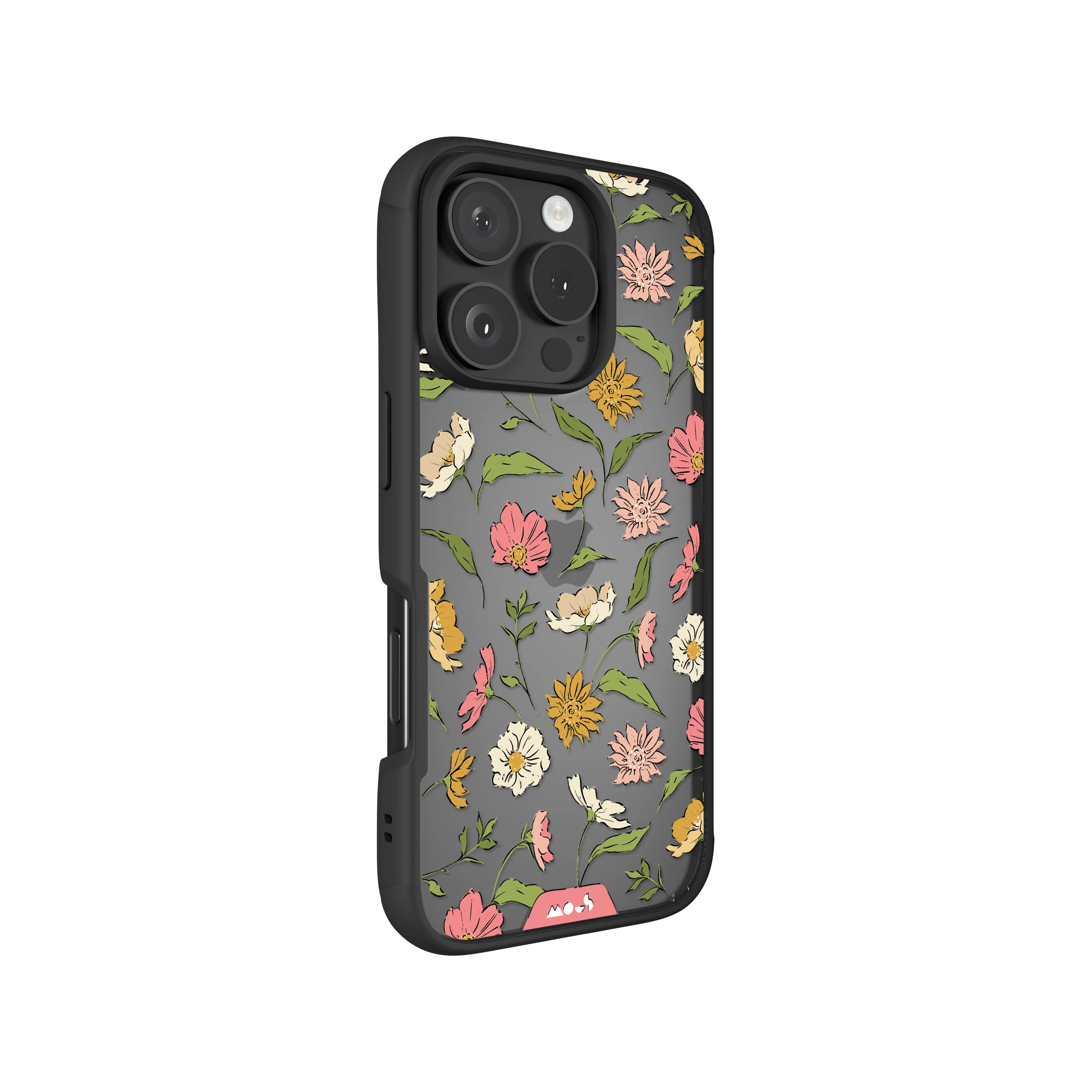 Floral Pink Protective Phone Case - Flowers - Image 2