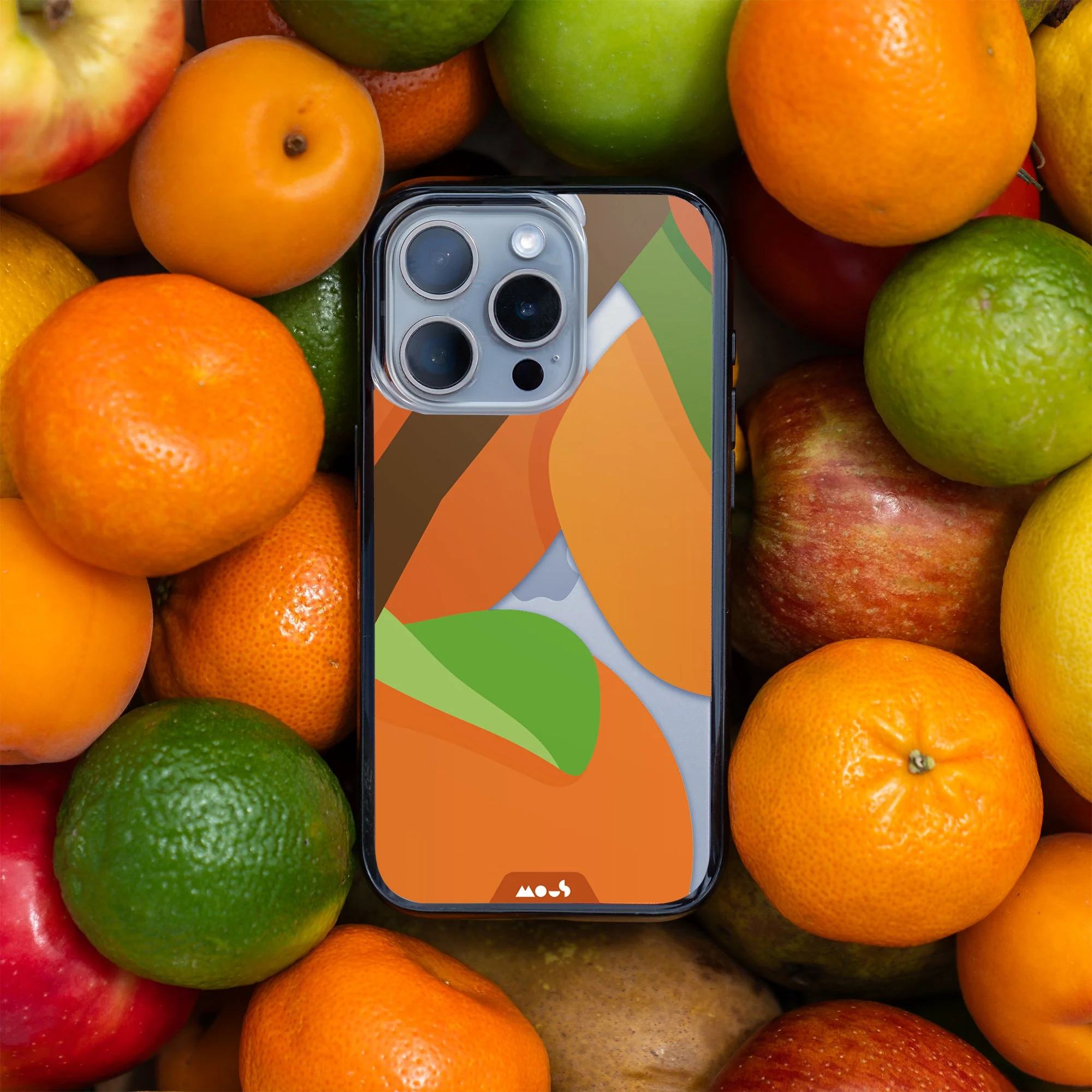 Orange Protective Phone Case - Fruits - Image 2