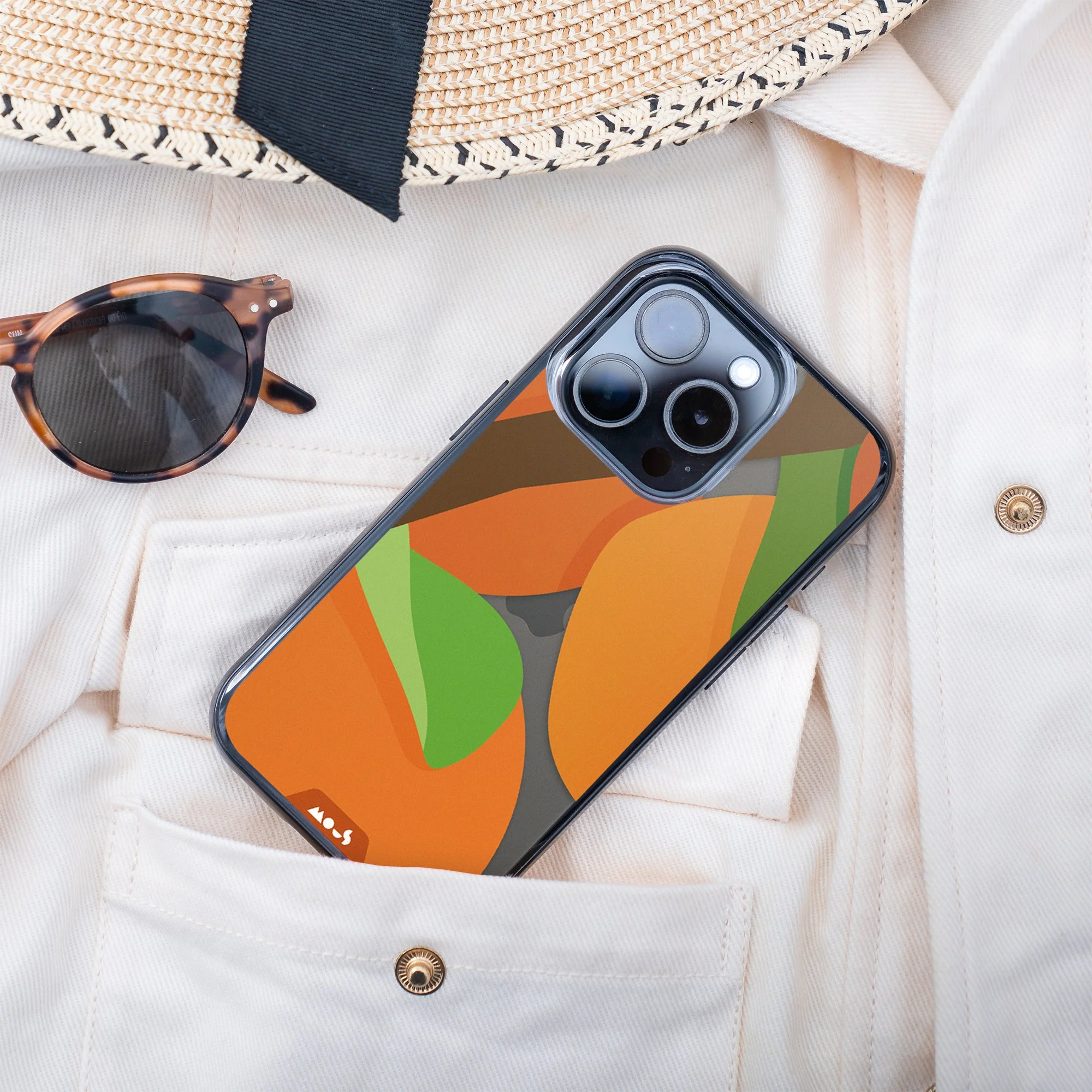 Orange Protective Phone Case - Fruits - Image 3