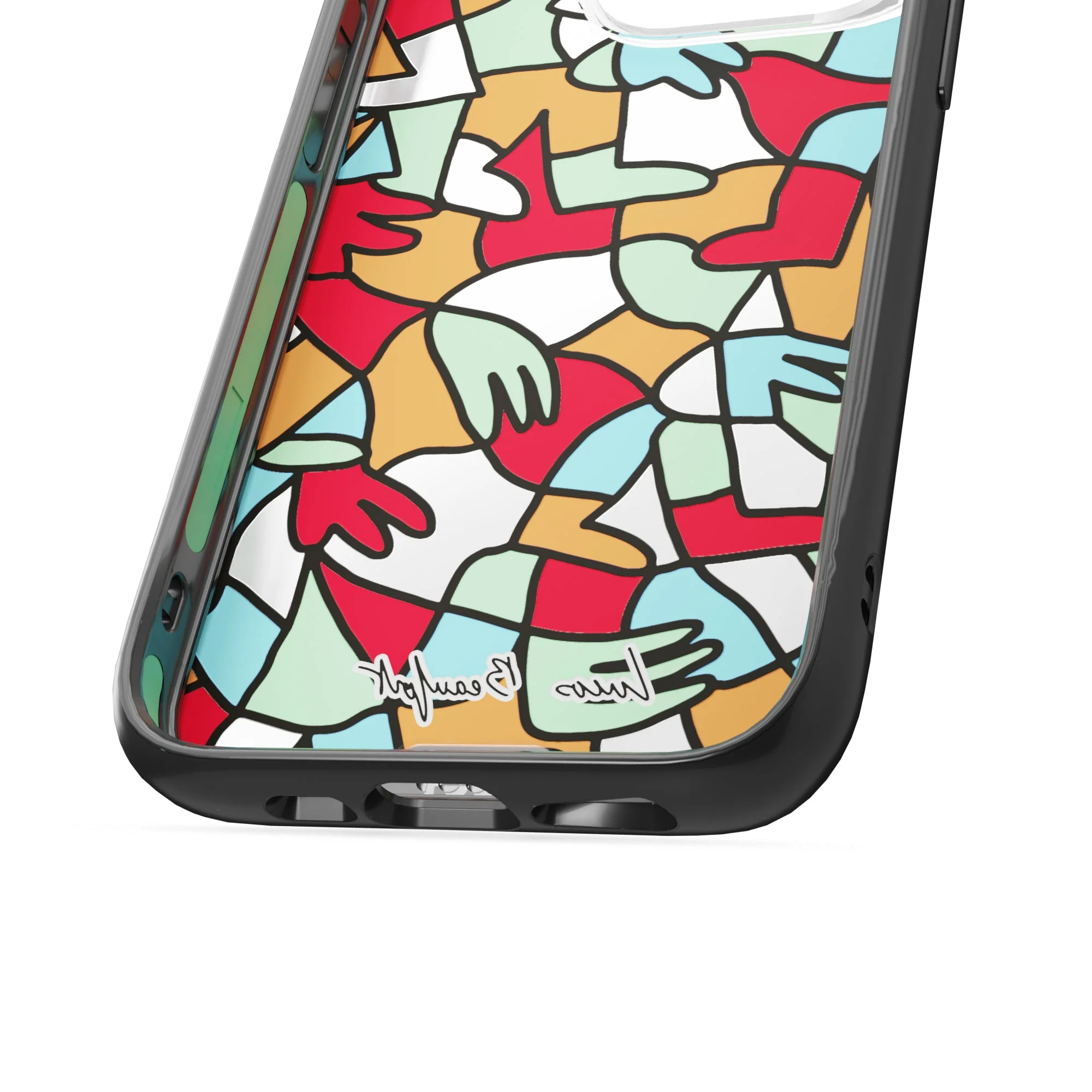 Multicolour Protective Phone Case - Lucas Beaufort - Image 10