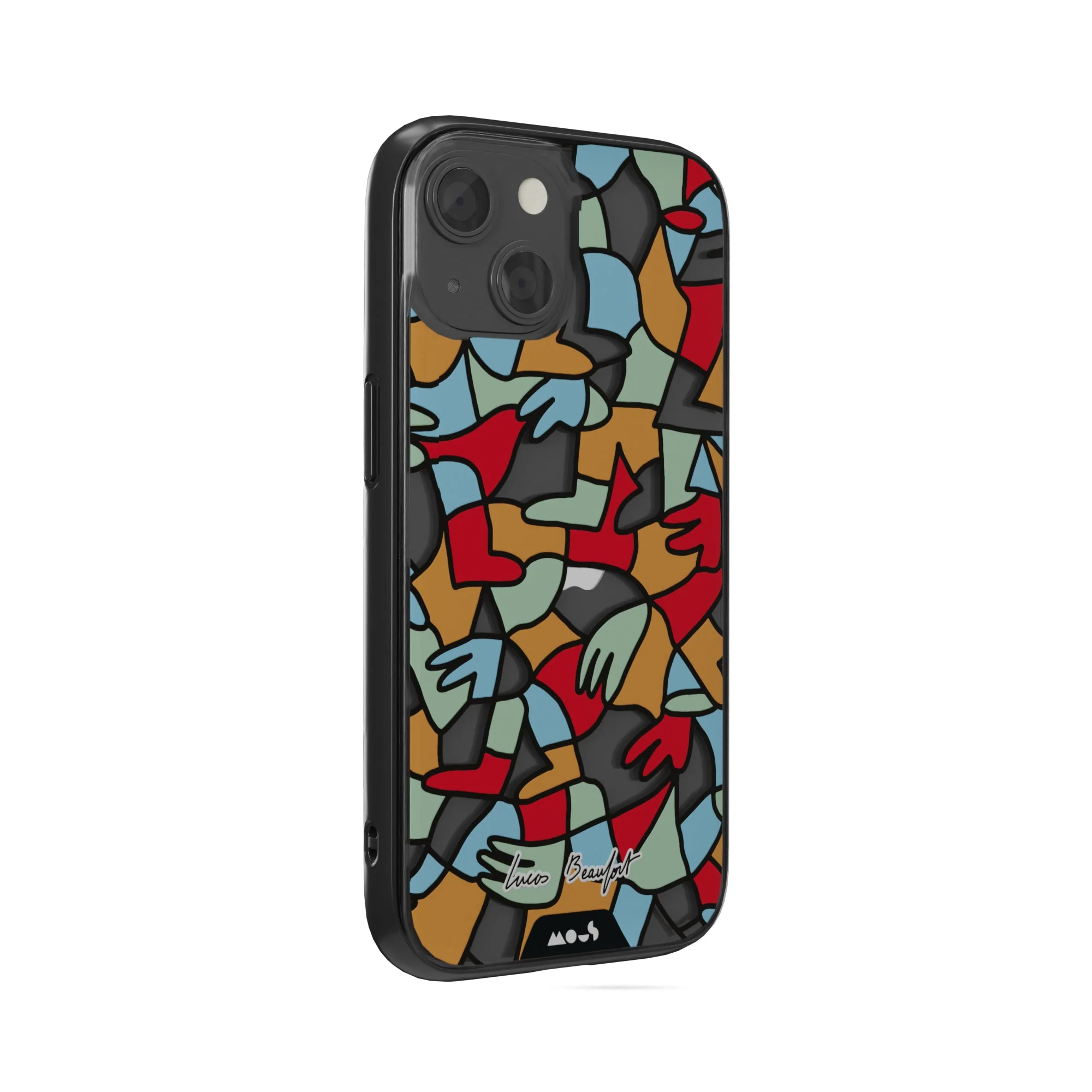 Multicolour Protective Phone Case - Lucas Beaufort - Image 2