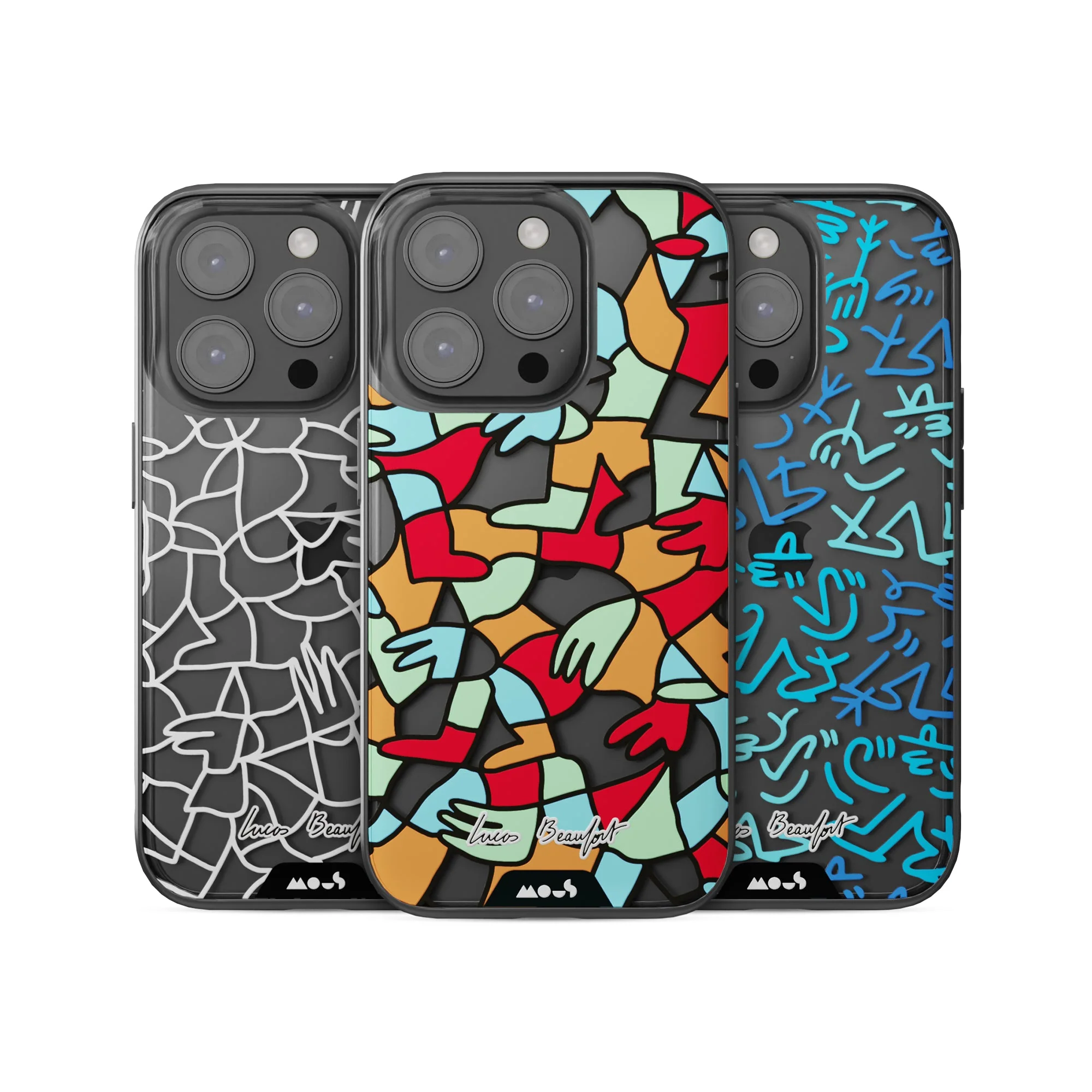 Multicolour Protective Phone Case - Lucas Beaufort - Image 6