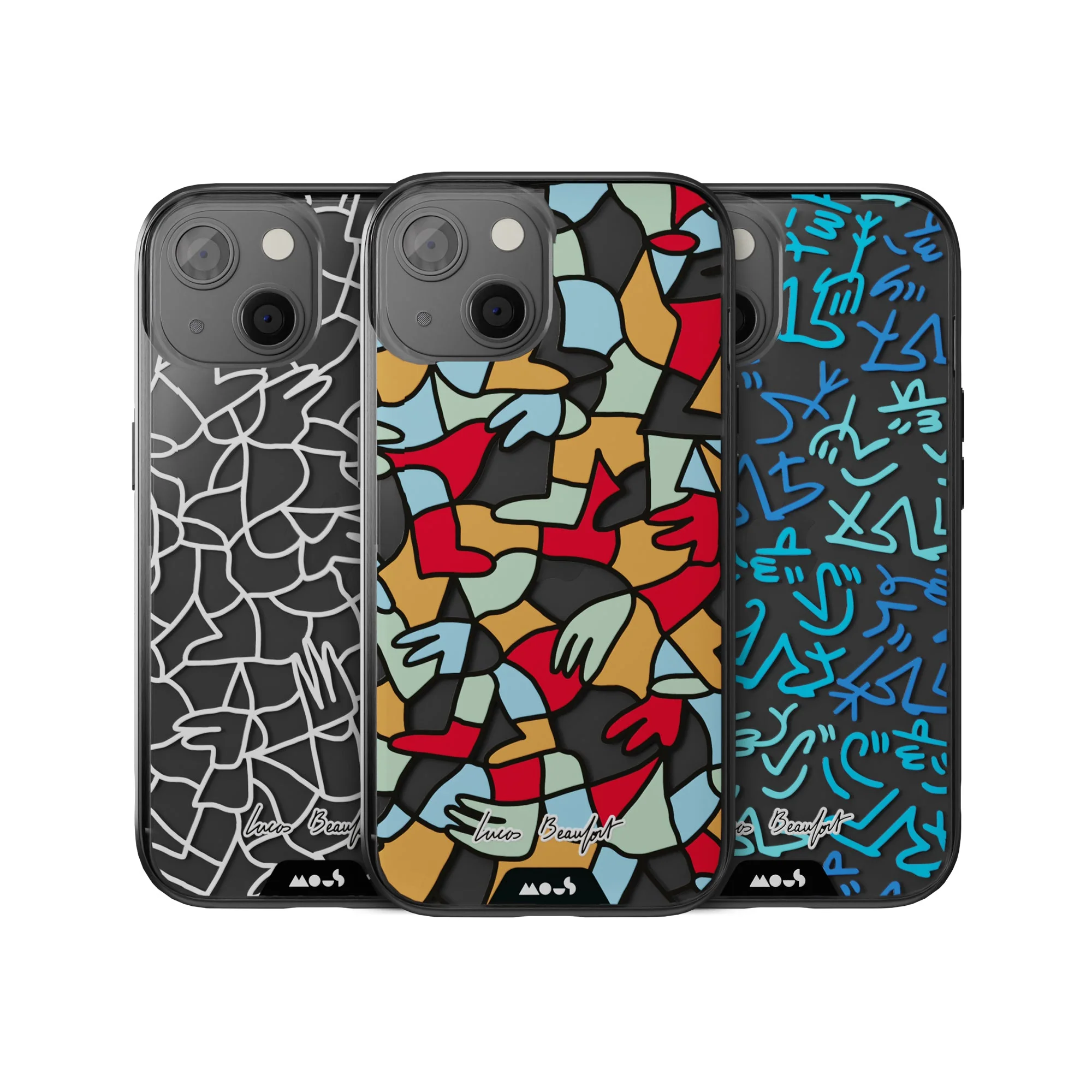 Multicolour Protective Phone Case - Lucas Beaufort - Image 8