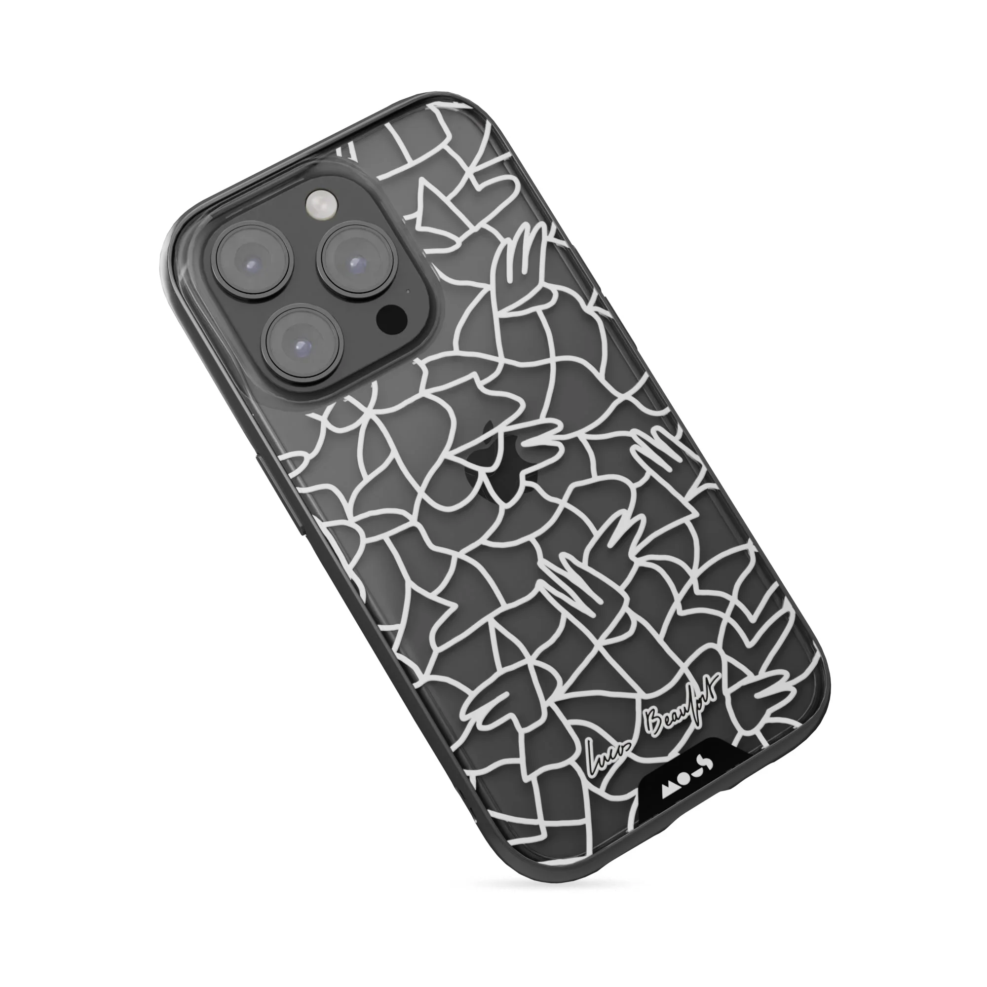 White Protective Phone Case - Lucas Beaufort - Image 4