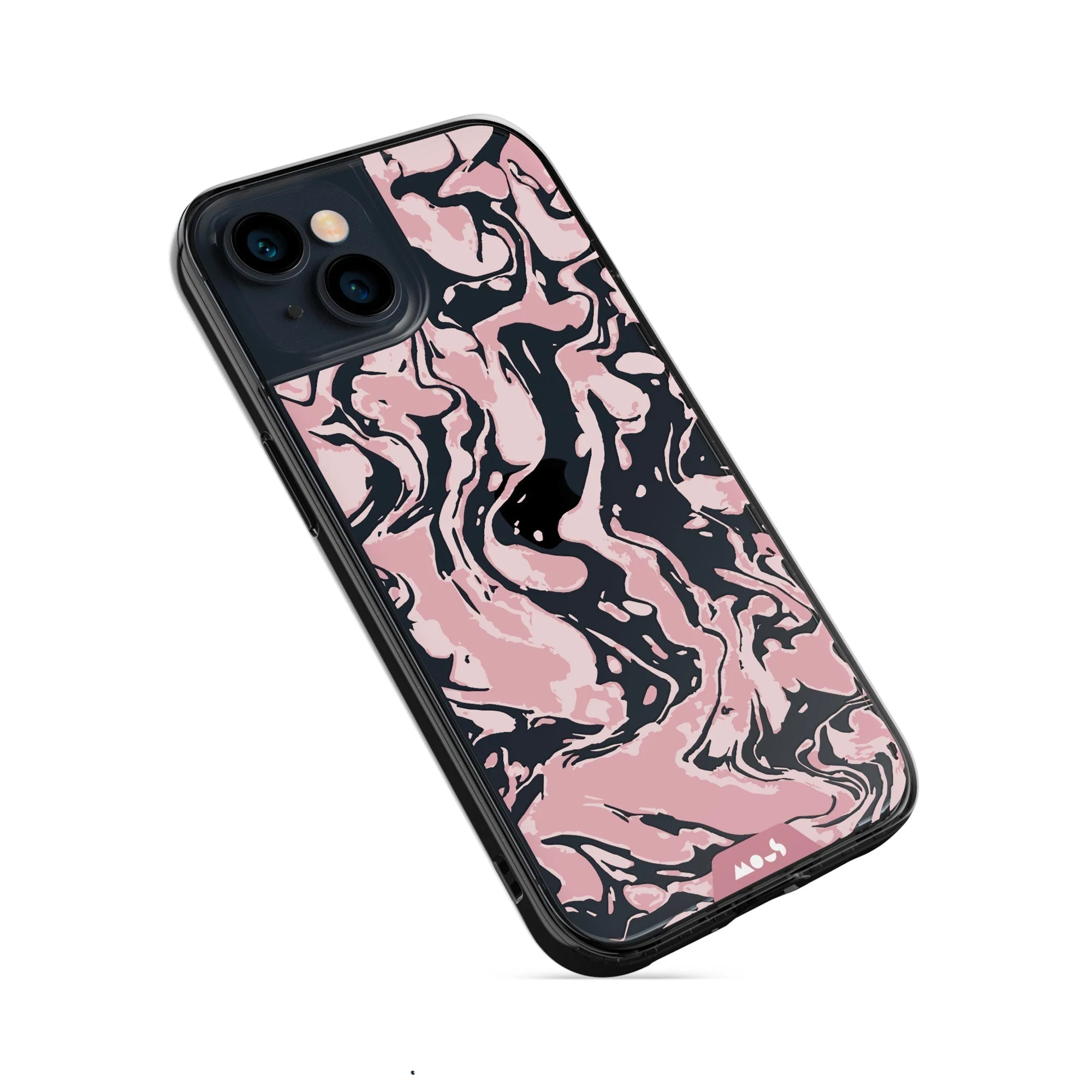 Dusky Pink Protective Phone Case - Marbled - Image 15
