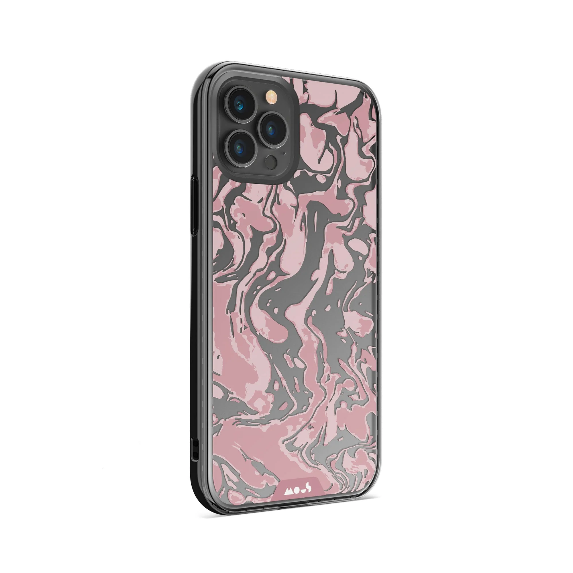 Dusky Pink Protective Phone Case - Marbled - Image 5