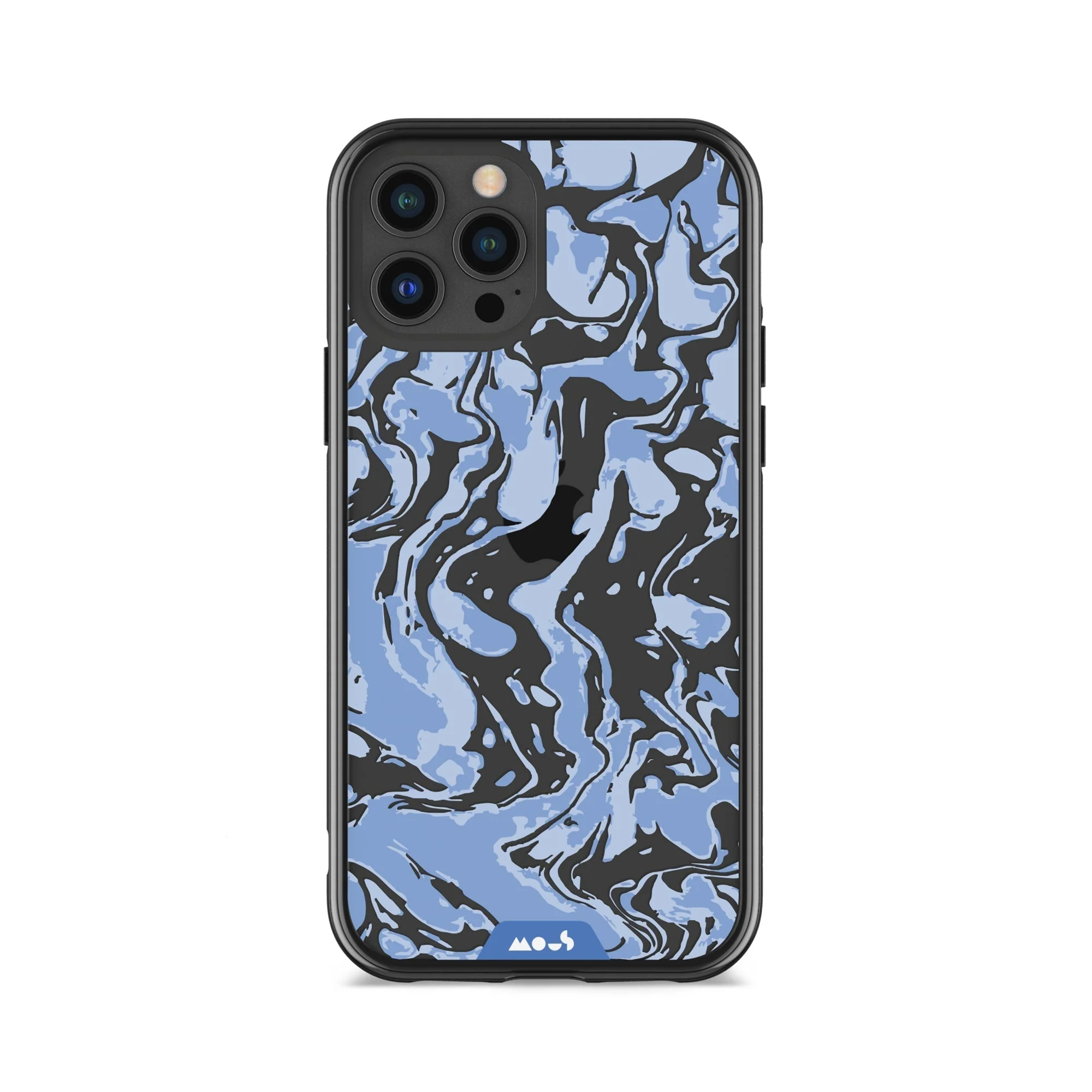 Sky Blue Protective Phone Case - Marbled - Image 29