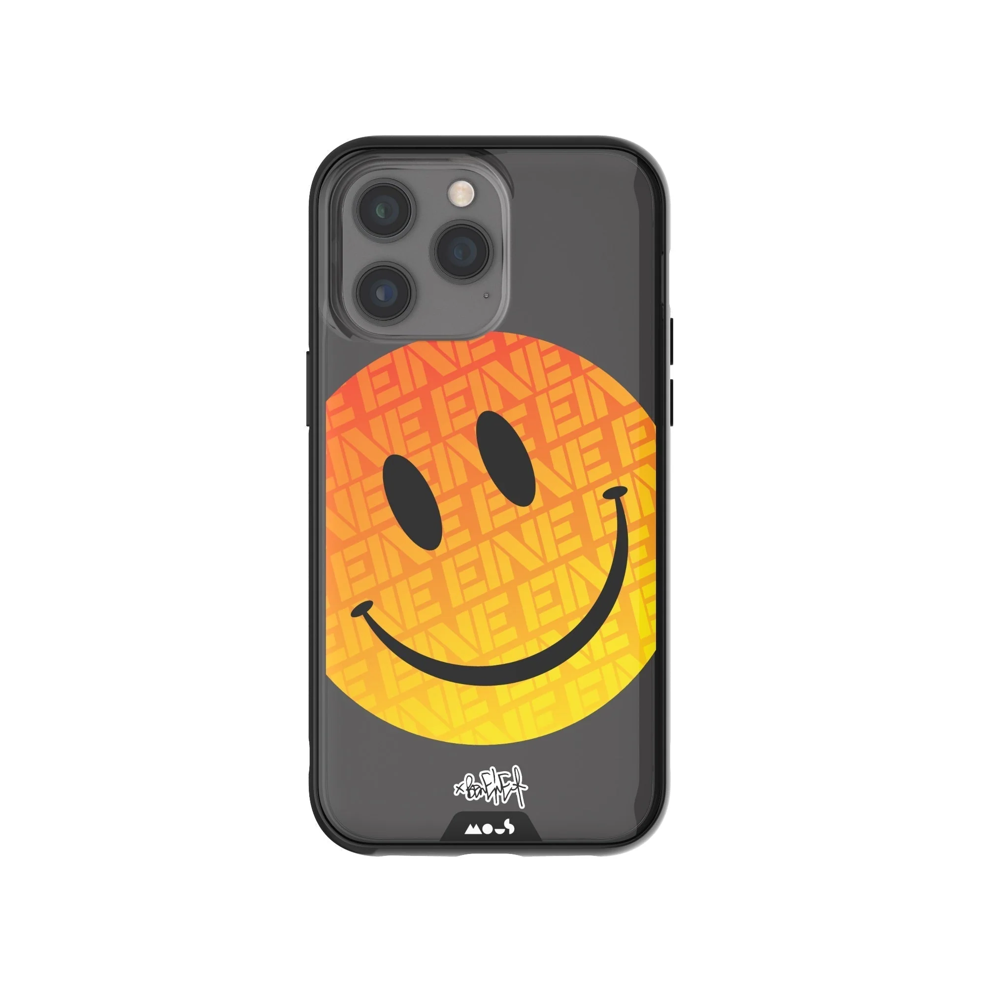 Orange Smiley Protective Phone Case - Ben Eine MagSafe - Image 4