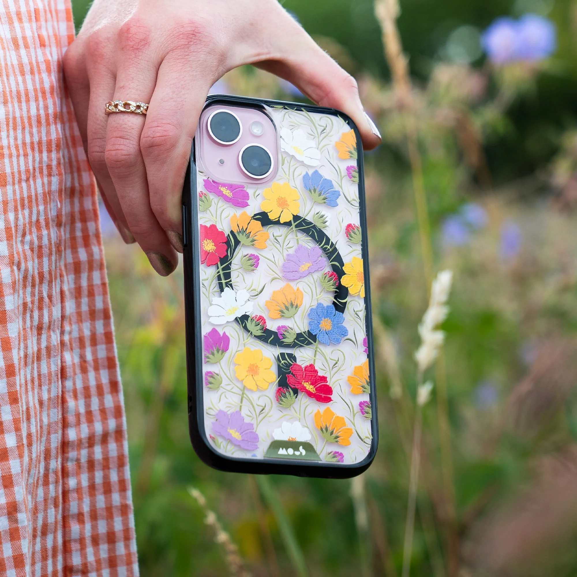 Cosmos Multicolour Protective Phone Case - Flowers MagSafe - Image 13