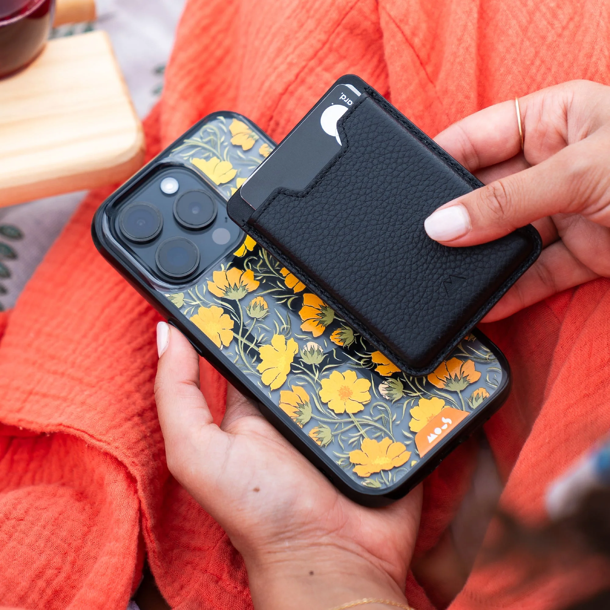 Cosmos Orange Protective Phone Case - Flowers MagSafe - Image 10
