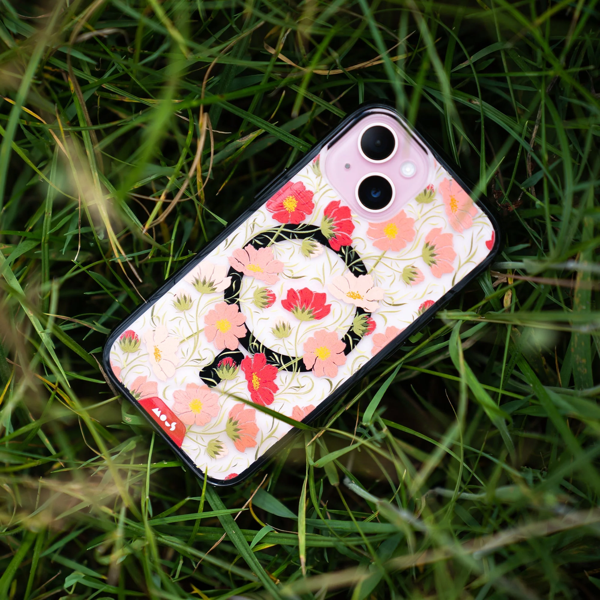 Cosmos Pink Protective Phone Case - Flowers MagSafe - Image 11
