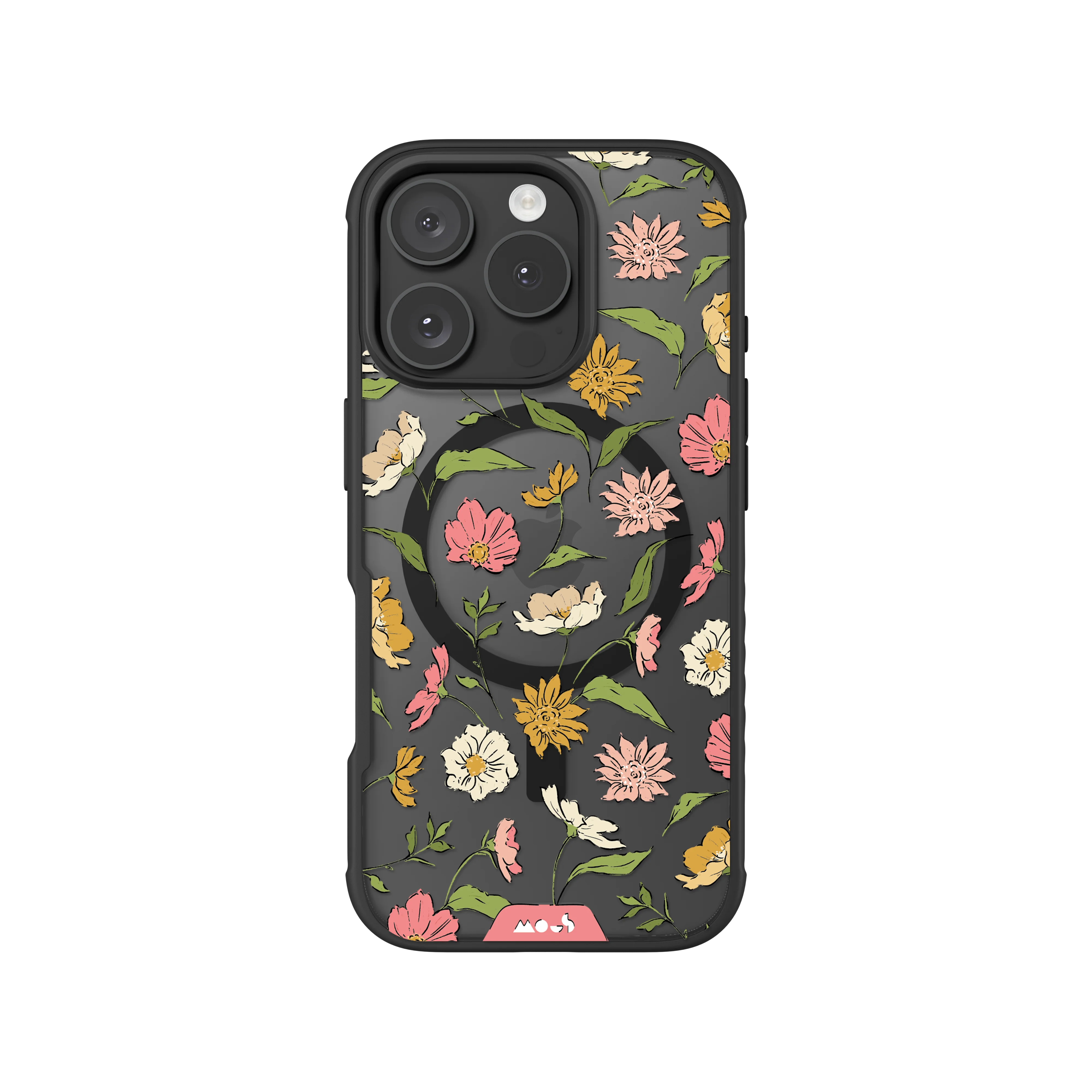 Floral Pink Protective Phone Case - Flowers MagSafe - Image 4