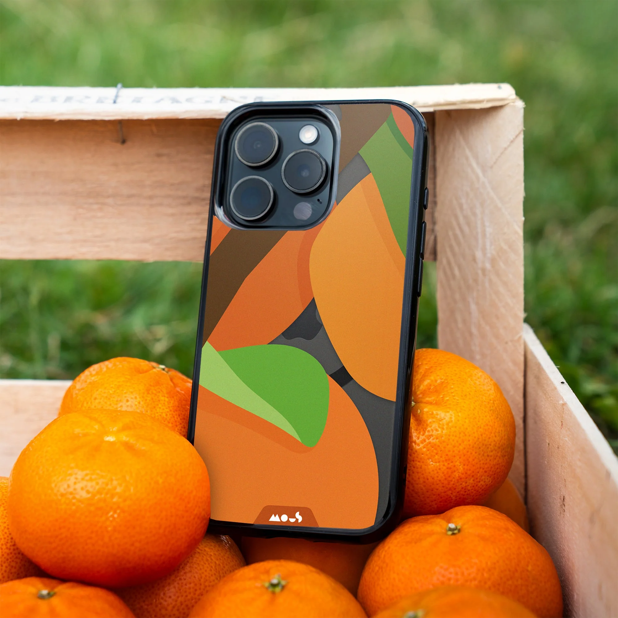 Orange Protective Phone Case - Fruits MagSafe - Image 3