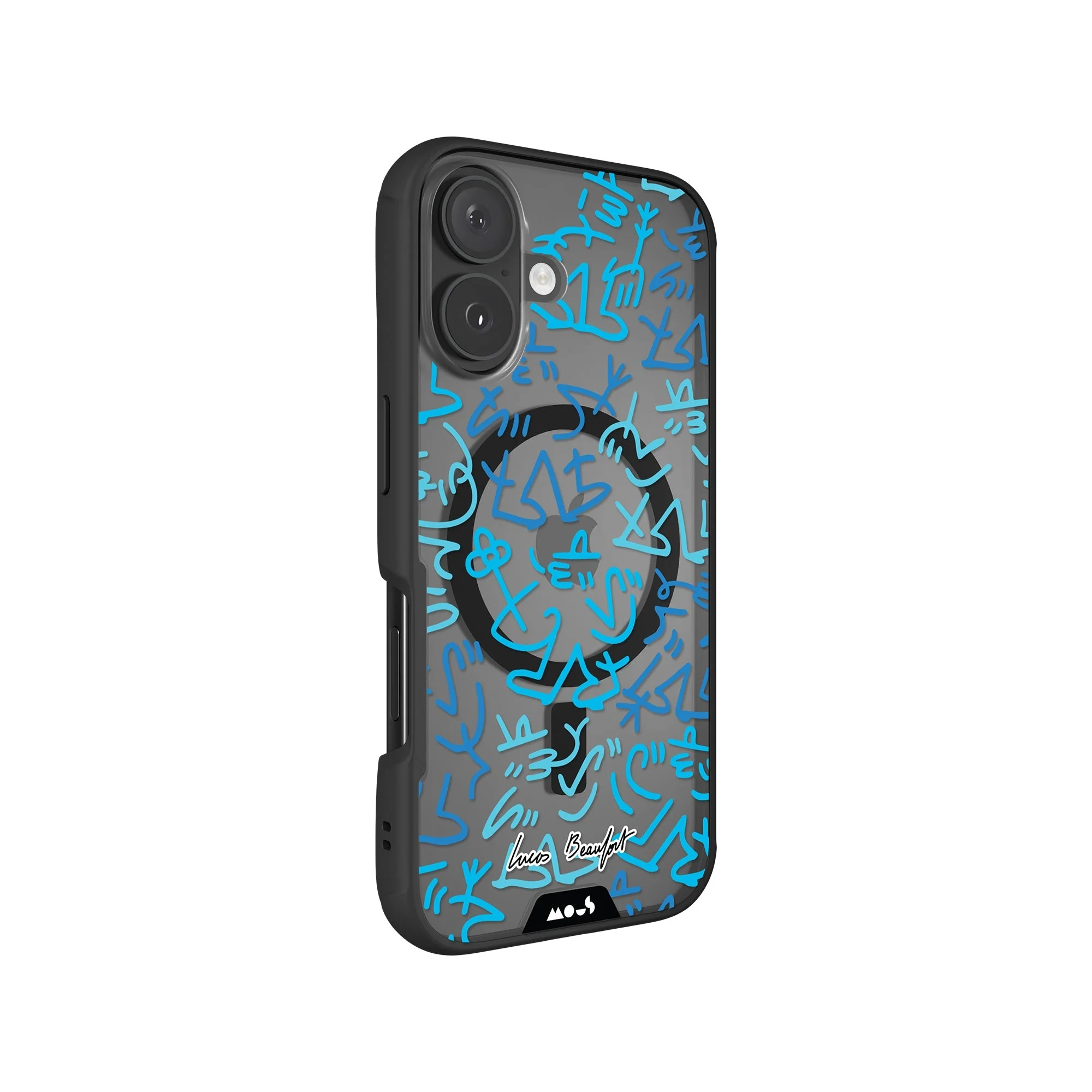 Blue Protective Phone Case - Lucas Beaufort MagSafe - Image 3