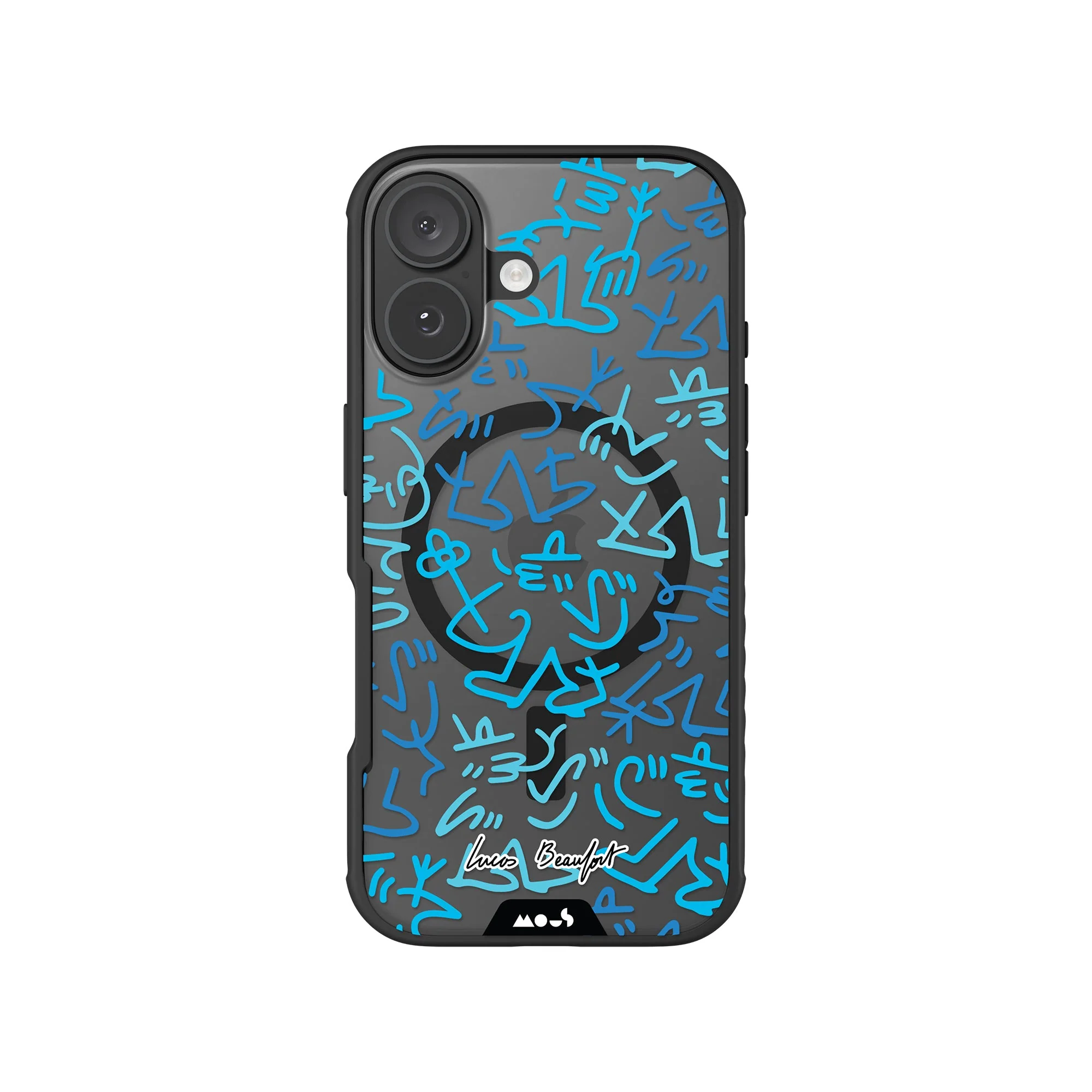 Blue Protective Phone Case - Lucas Beaufort MagSafe - Image 4