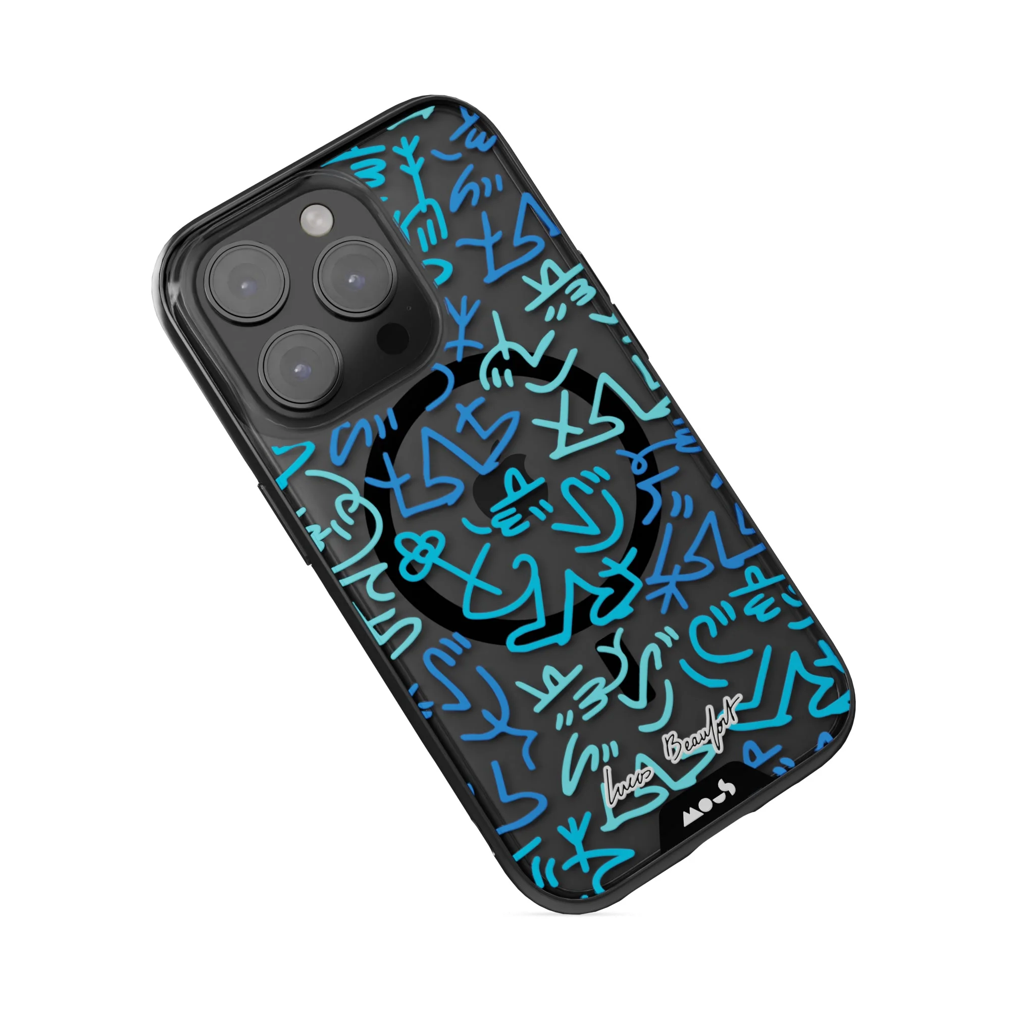 Blue Protective Phone Case - Lucas Beaufort MagSafe - Image 9