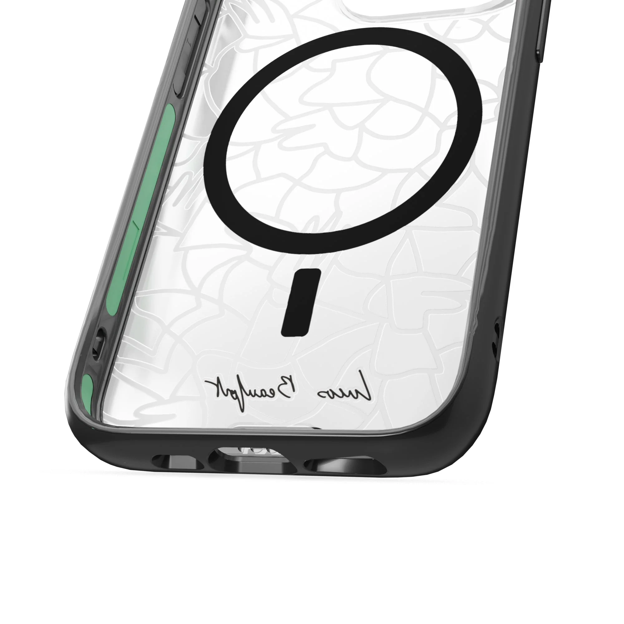 White Protective Phone Case - Lucas Beaufort MagSafe - Image 11