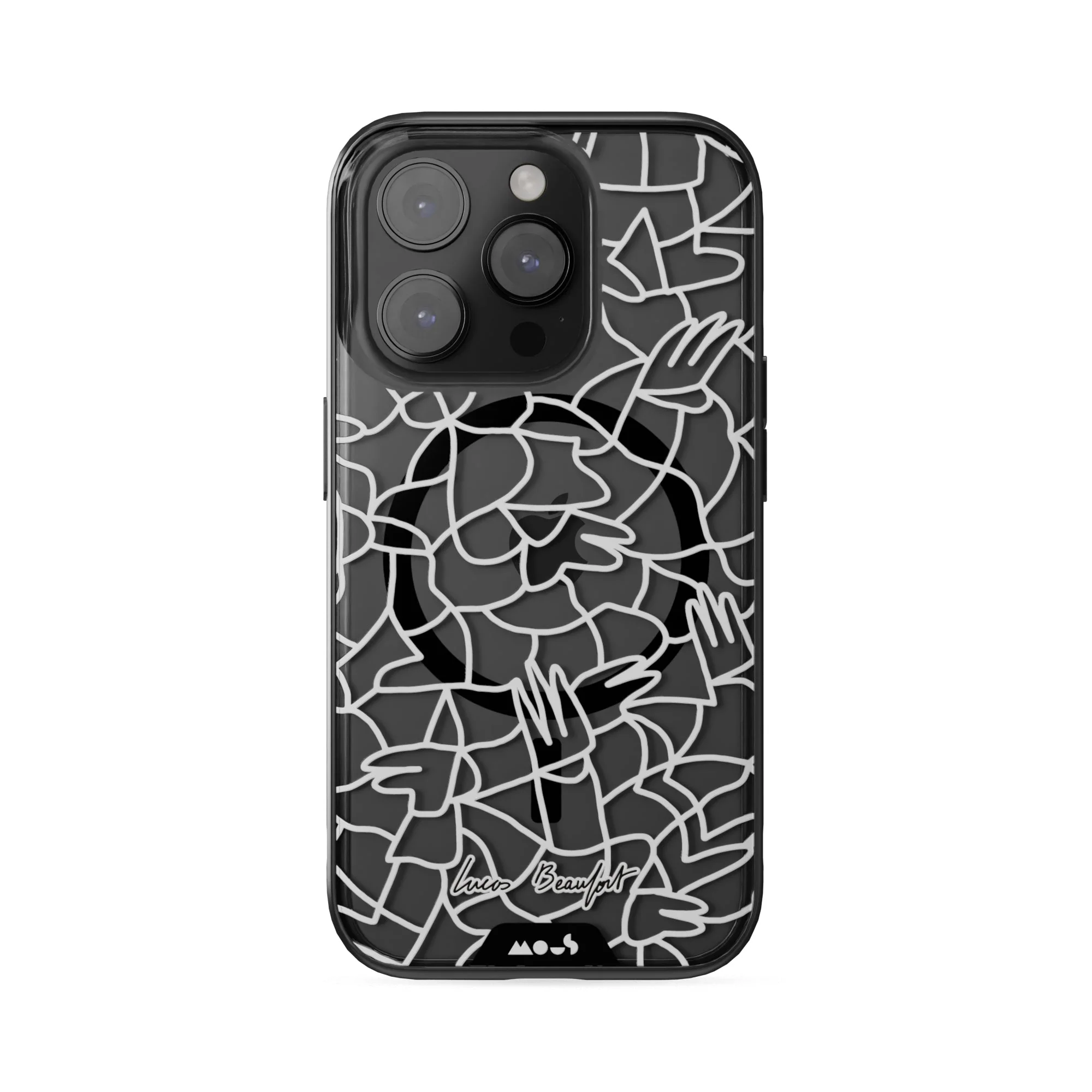 White Protective Phone Case - Lucas Beaufort MagSafe - Image 7
