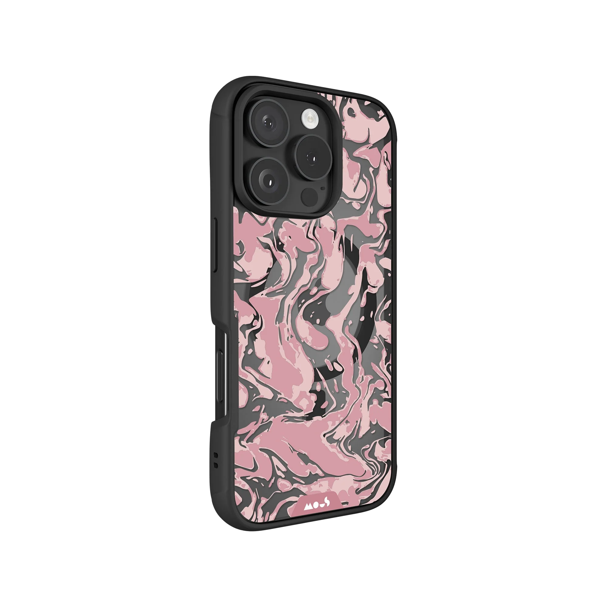 Dusky Pink Protective Phone Case - Marbled MagSafe - Image 10