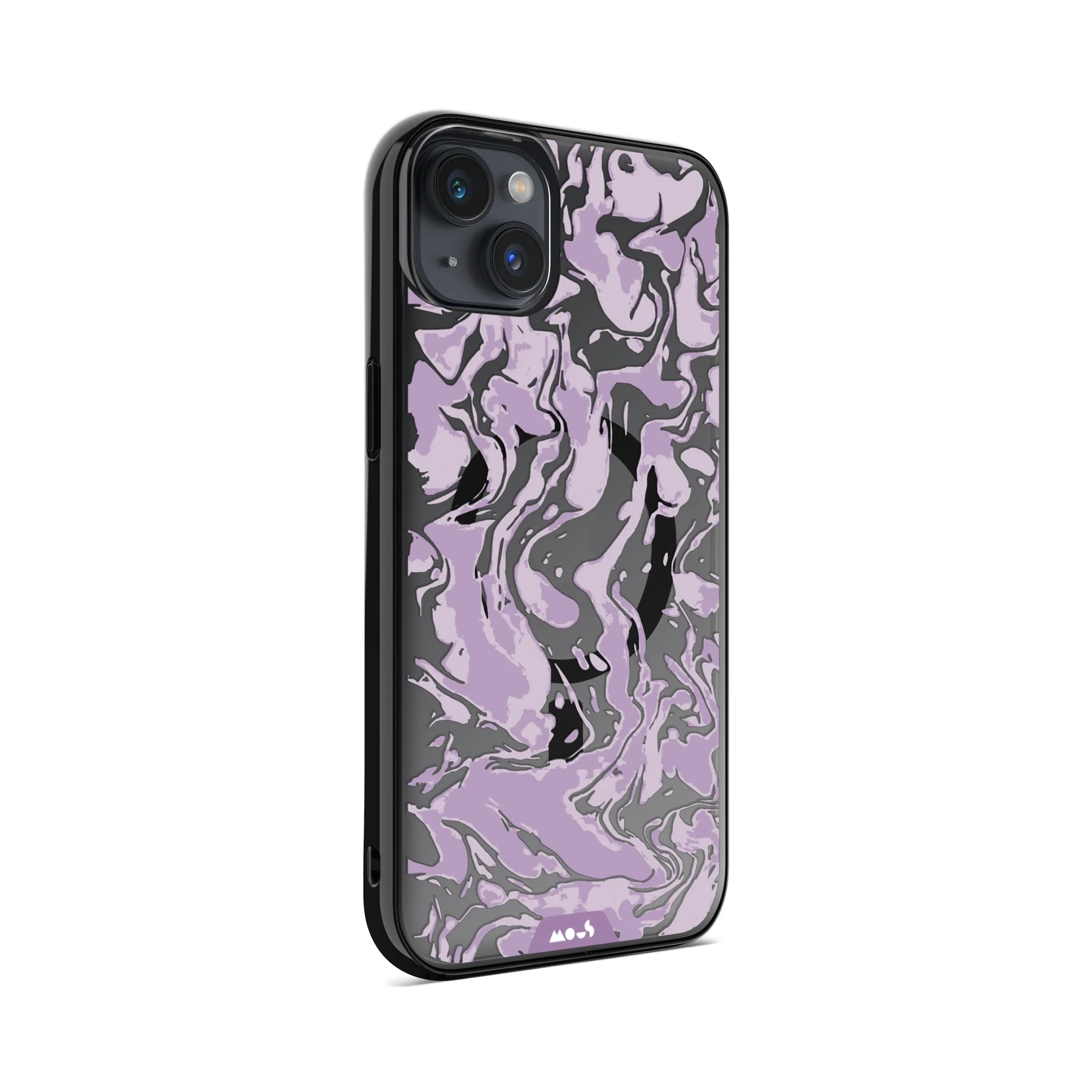 Lilac Protective Phone Case - Marbled MagSafe - Image 10