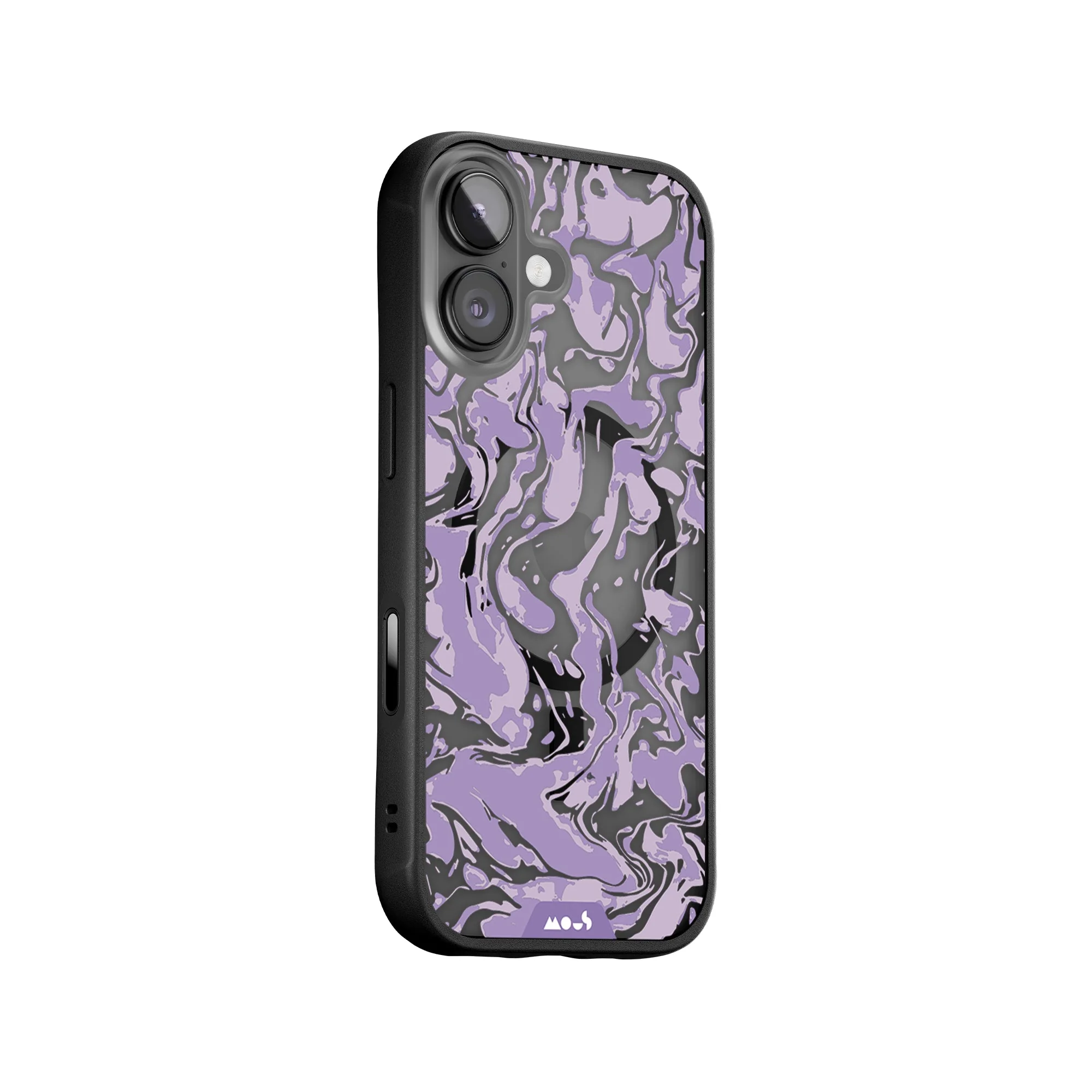 Lilac Protective Phone Case - Marbled MagSafe - Image 15