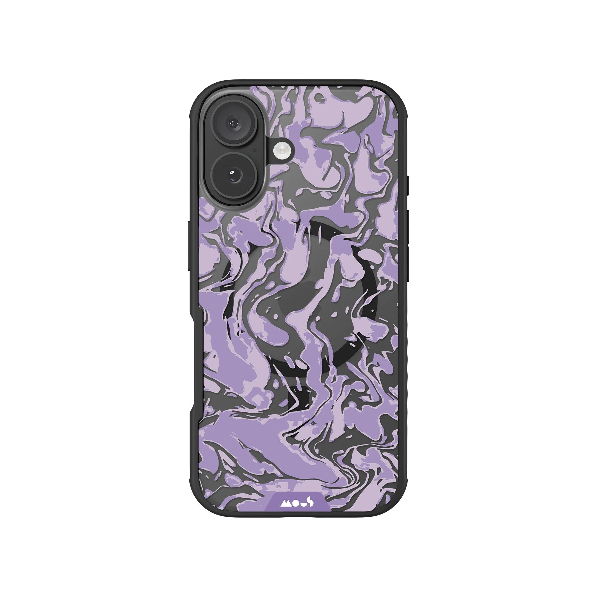Lilac Protective Phone Case - Marbled MagSafe - Image 4