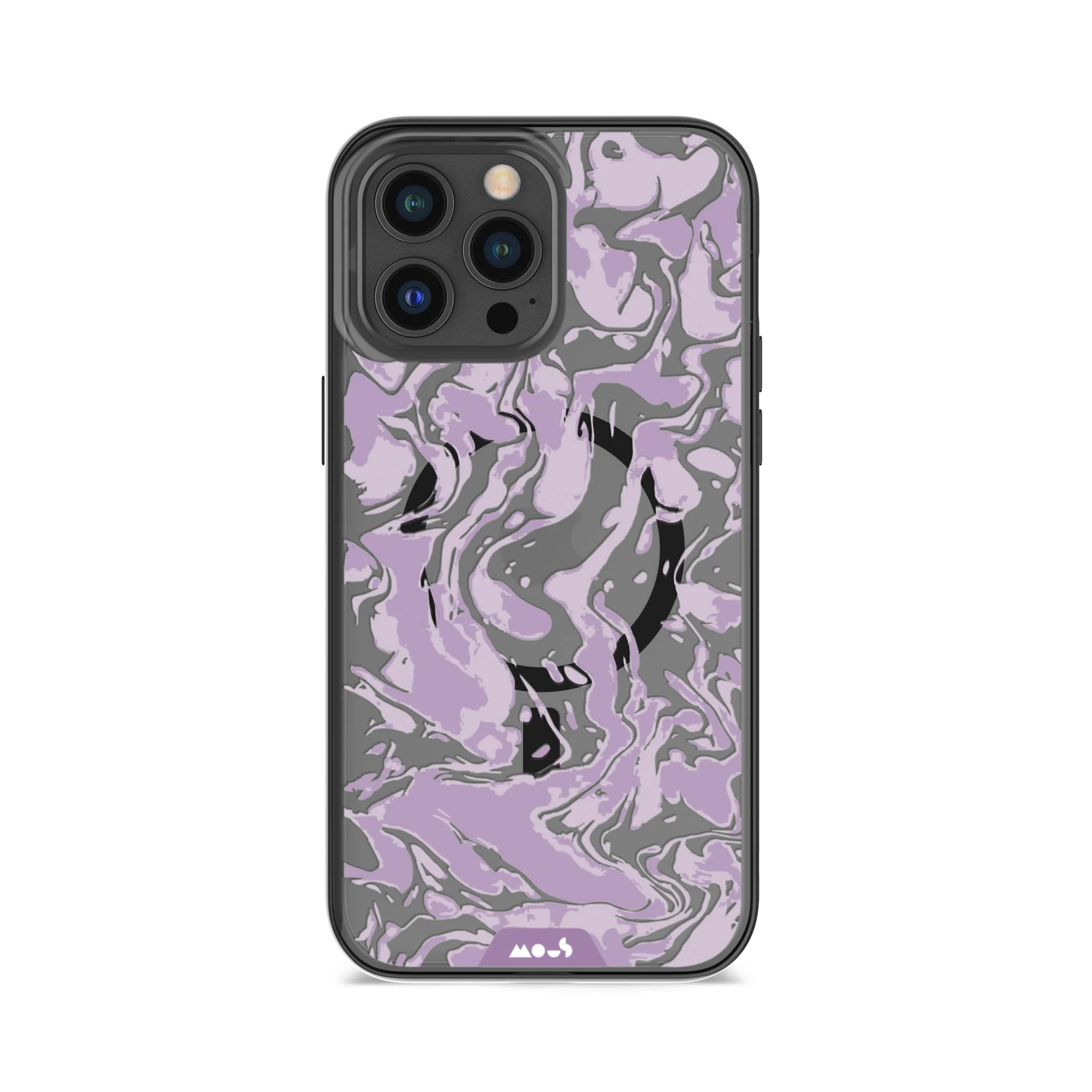 Lilac Protective Phone Case - Marbled MagSafe - Image 8