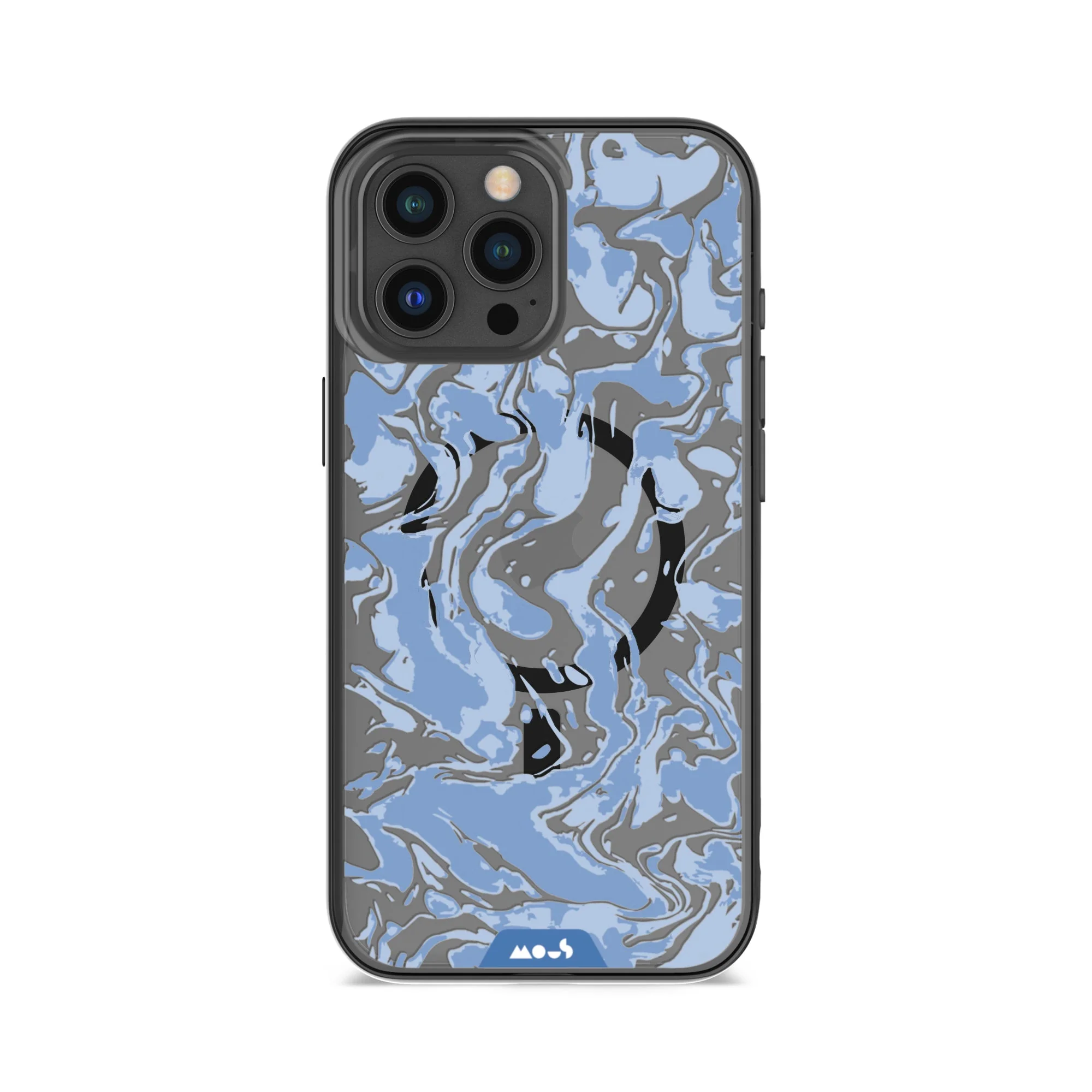 Sky Blue Protective Phone Case - Marbled MagSafe - Image 9